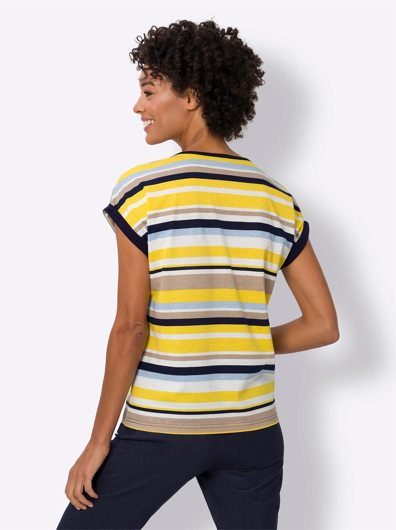 Classic Basics T-shirt Gestreept shirt (1-delig)