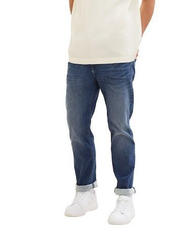 NU 20% KORTING: Tom Tailor Slim fit jeans met geborduurd logo