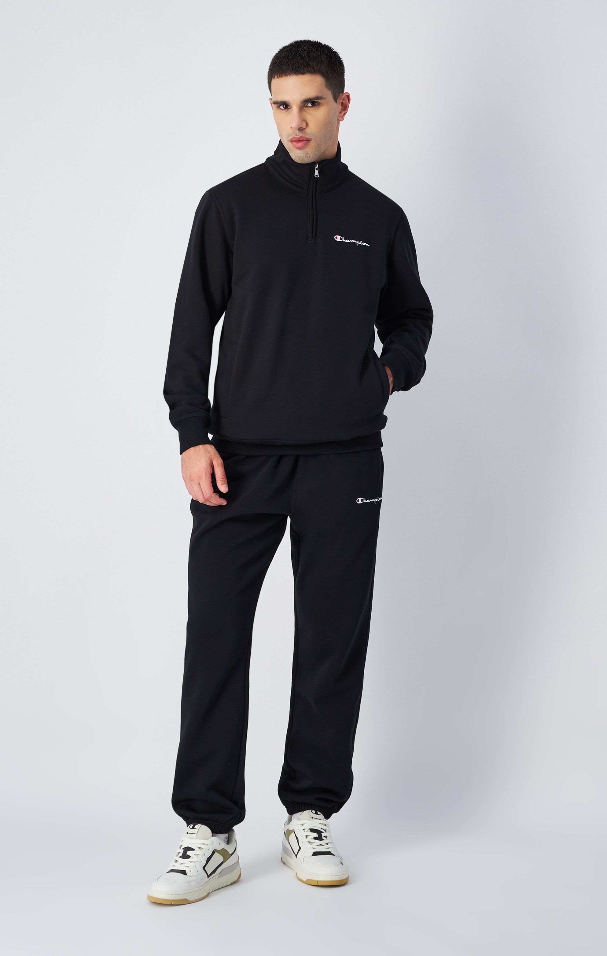 Champion Shirt met lange mouwen HALF ZIP SWEATSHIRT