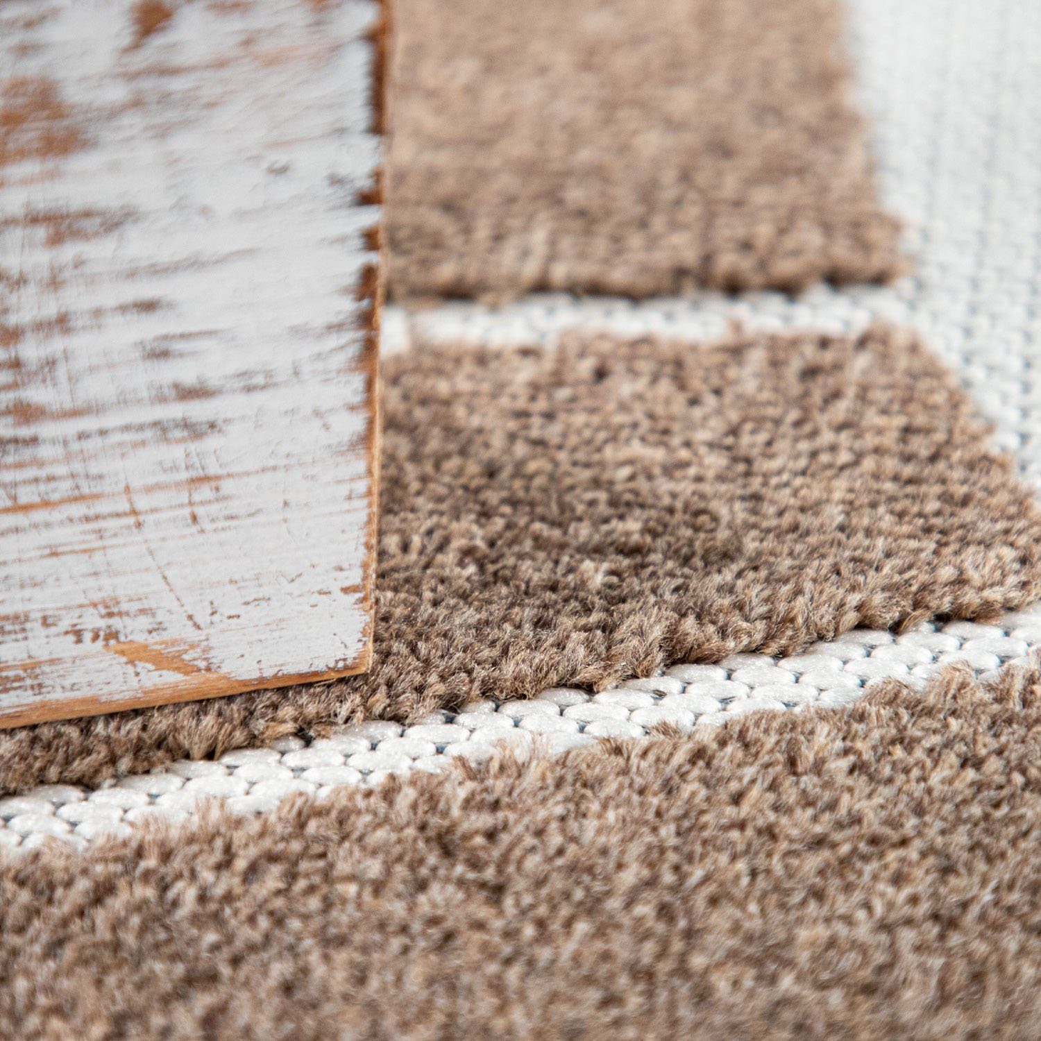 Paco Home Kindervloerkleed Tweet 464 Platweefsel, reliëfeffect, motief leeuw, geschikt voor binnen en buiten