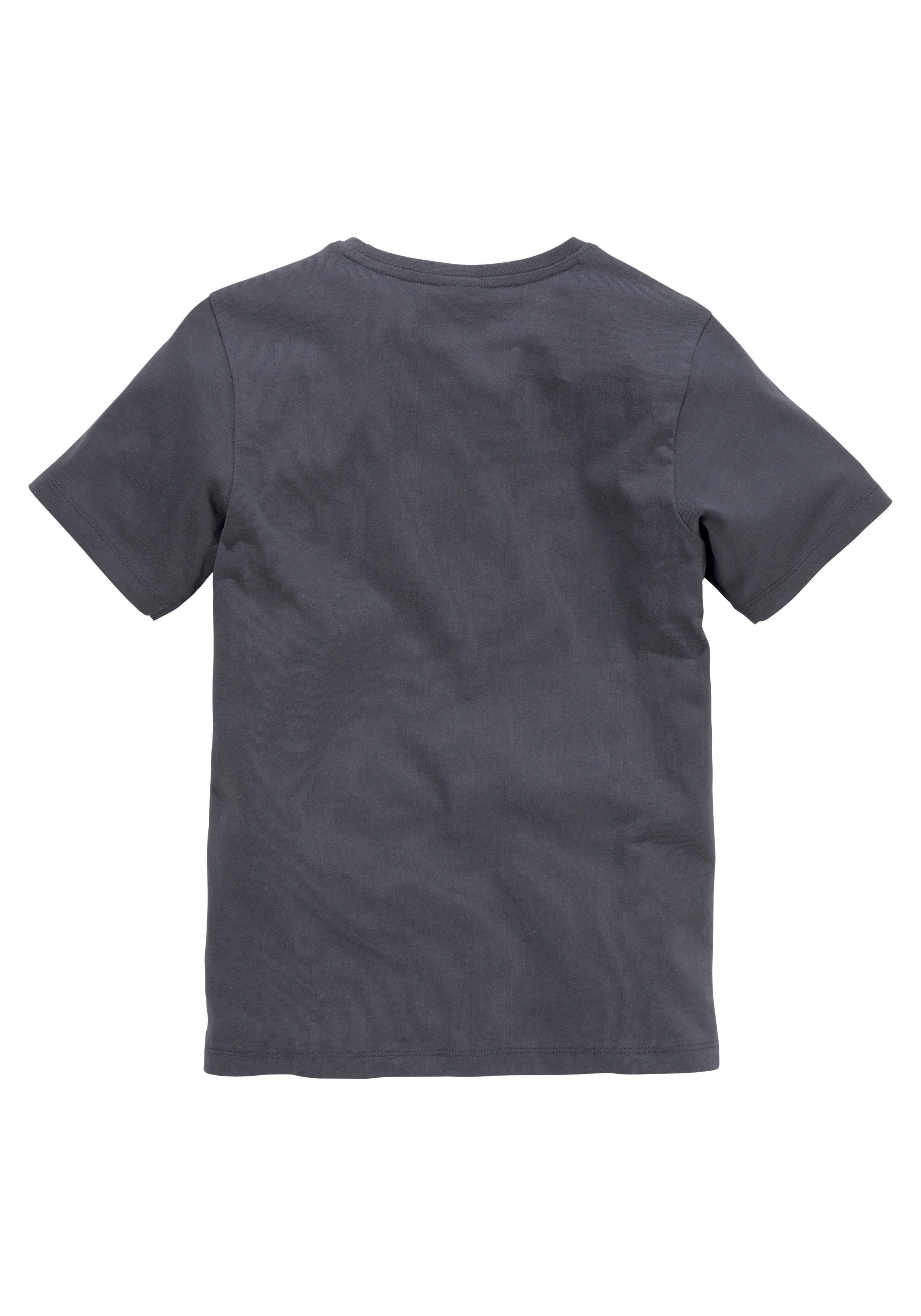 KIDSWORLD T-shirt Korte mouwen, basic pasvorm, met modieuze print, ronde hals