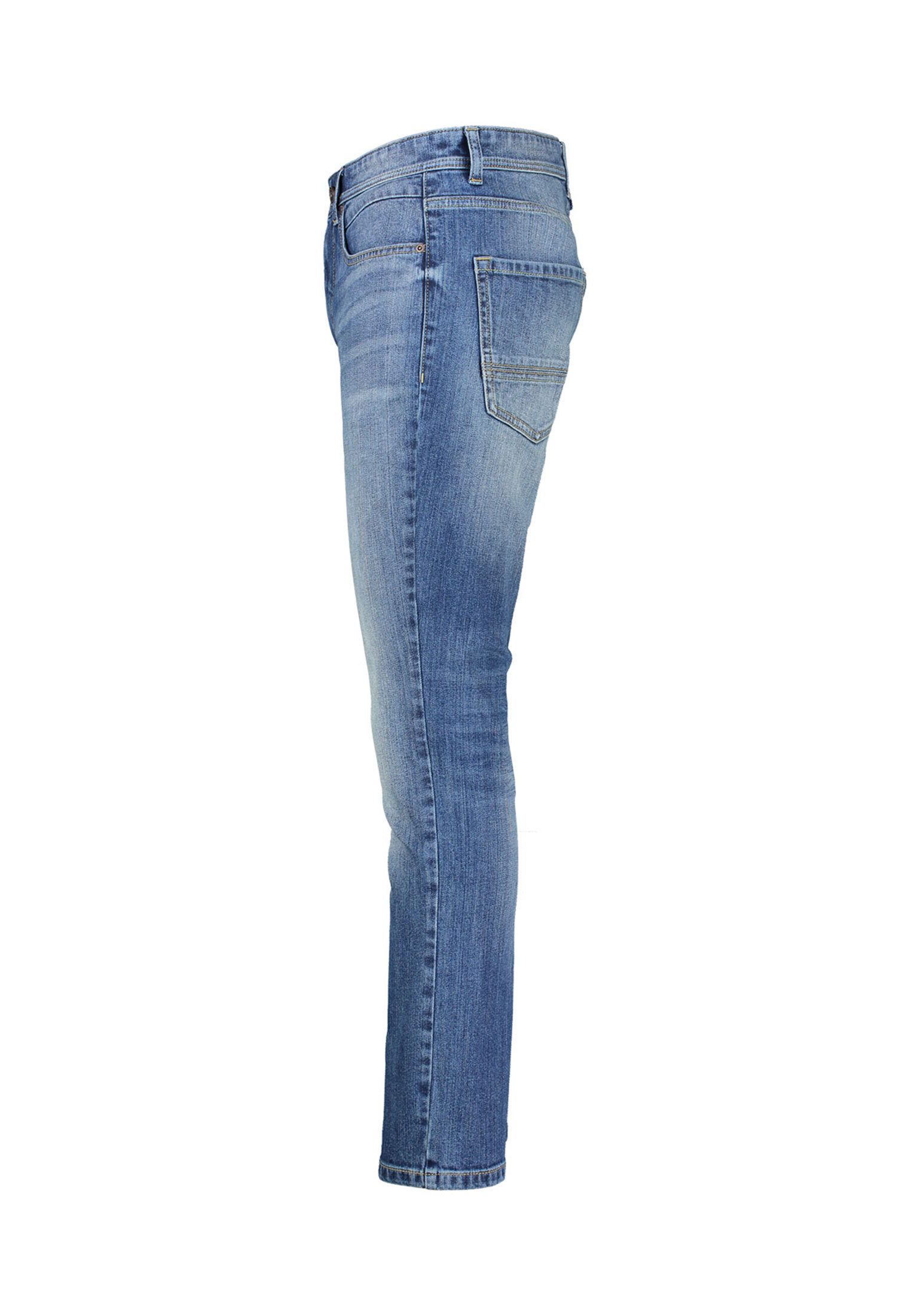 Lerros Relaxbroek LERROS BAXTER 5-Pocket-denim in used-look, RELAXED FIT