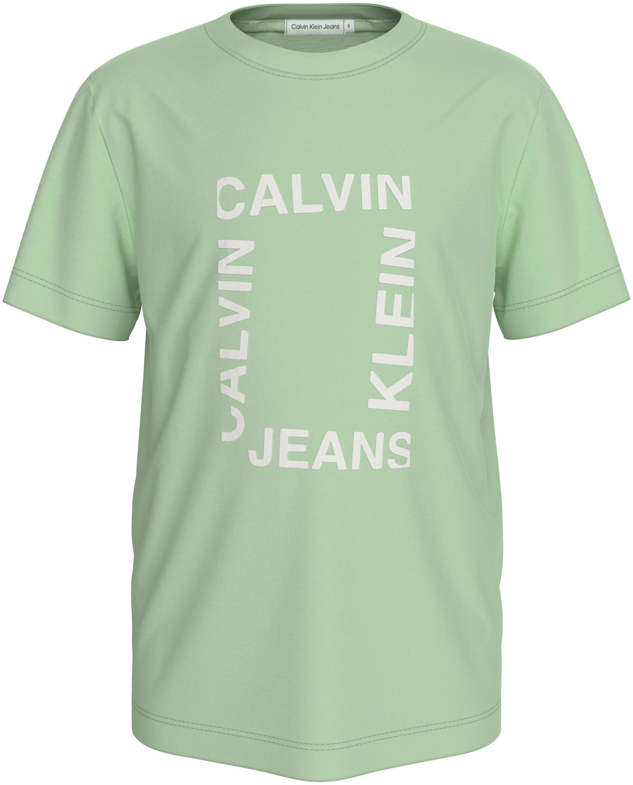 Calvin Klein T-shirt MAXI HERO FLOCK LOGO T-SHIRT