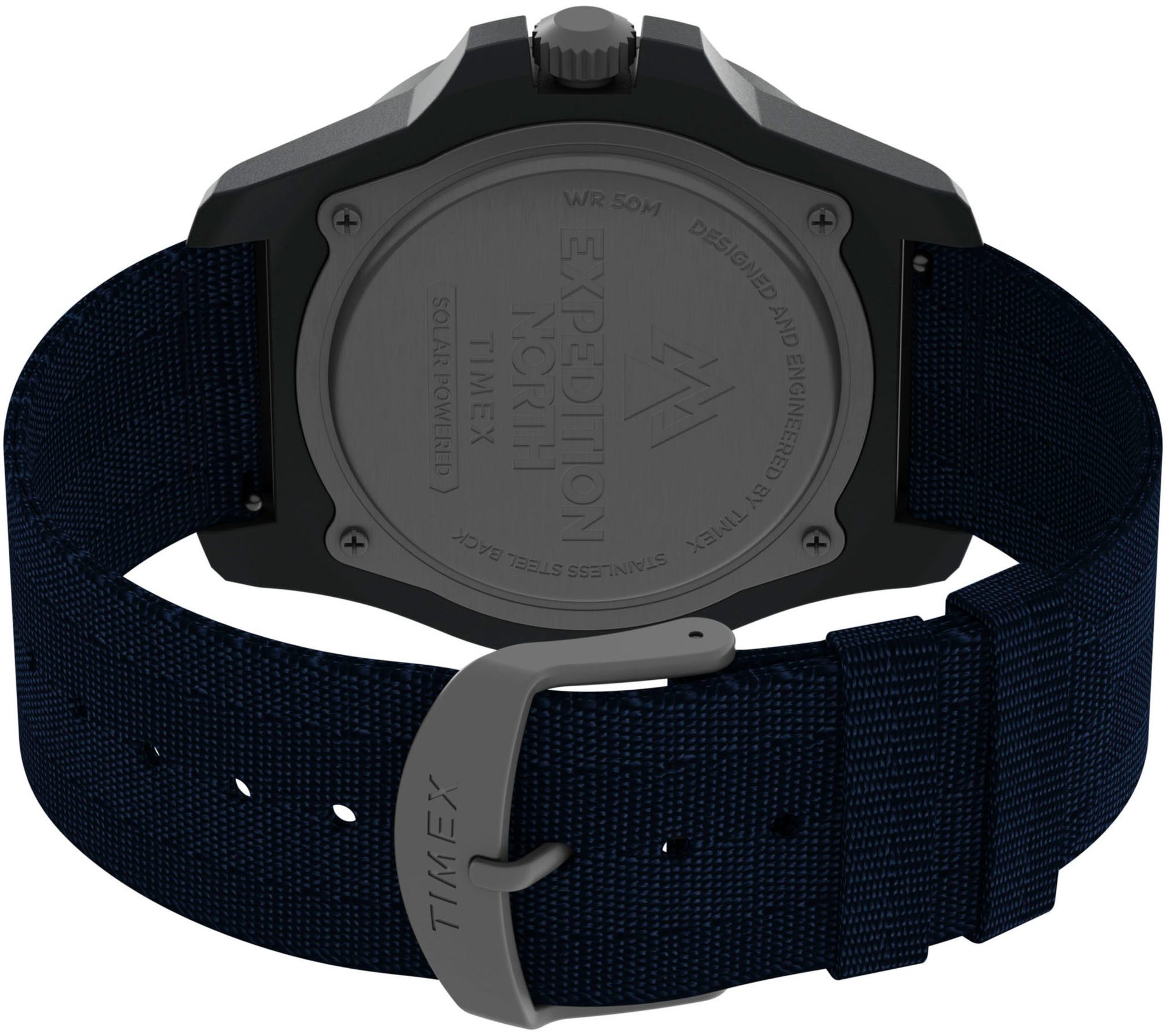 Timex Solarhorloge FREEDIVE Horloge, herenhorloge, datum, lichtgevende wijzers, mineraalglas, analoog