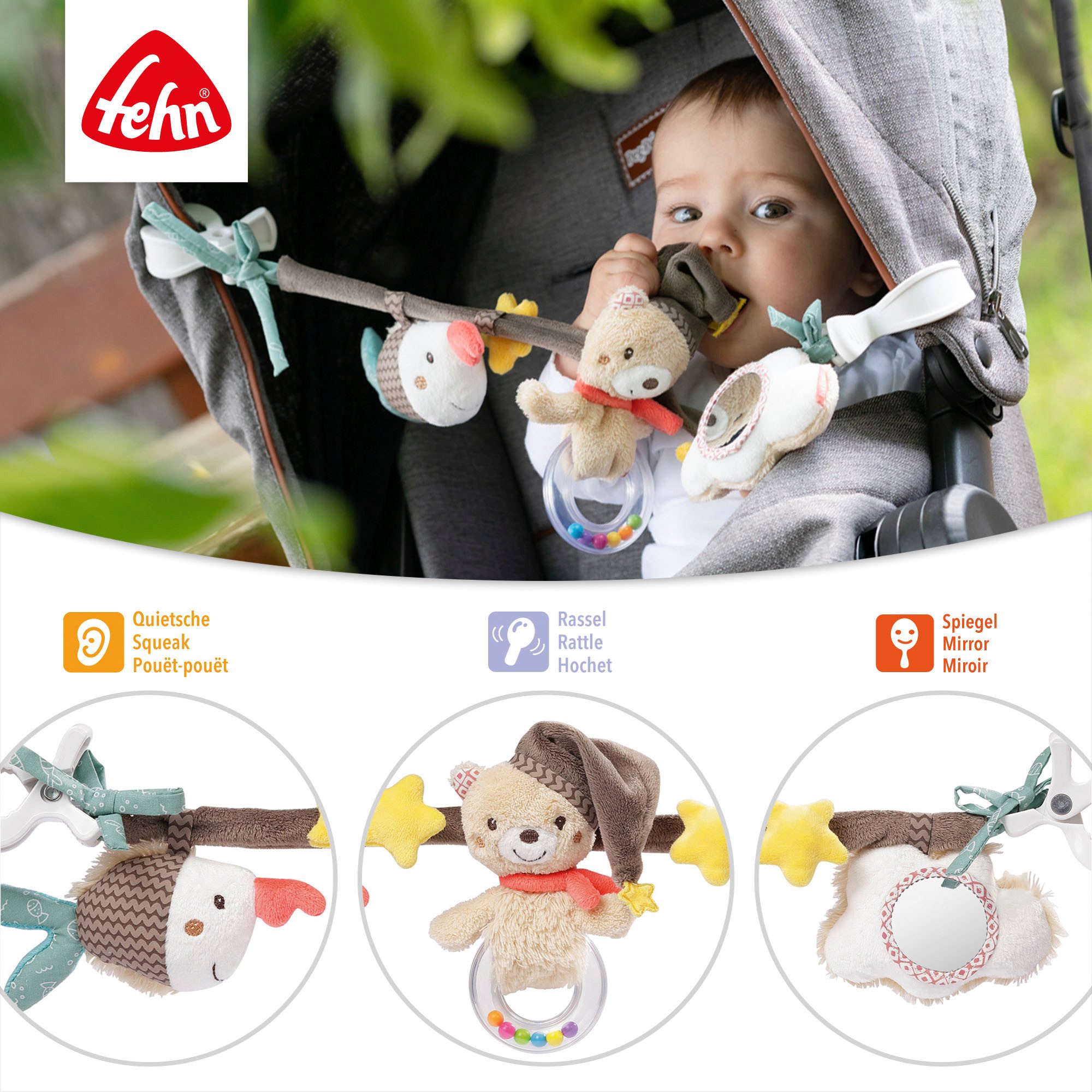 Fehn Kinderwagenketting BRUNO