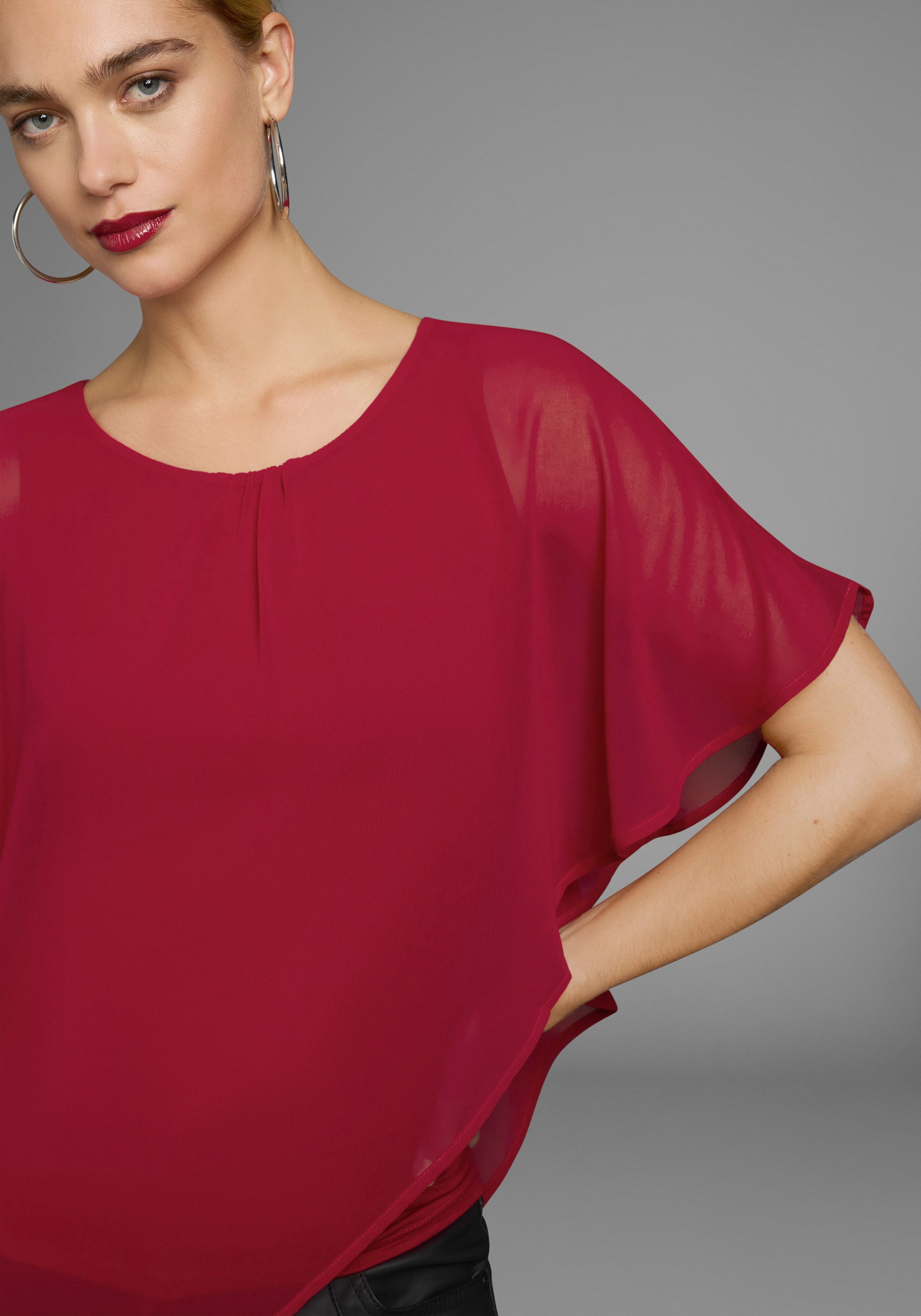Laura Scott Chiffon blouse