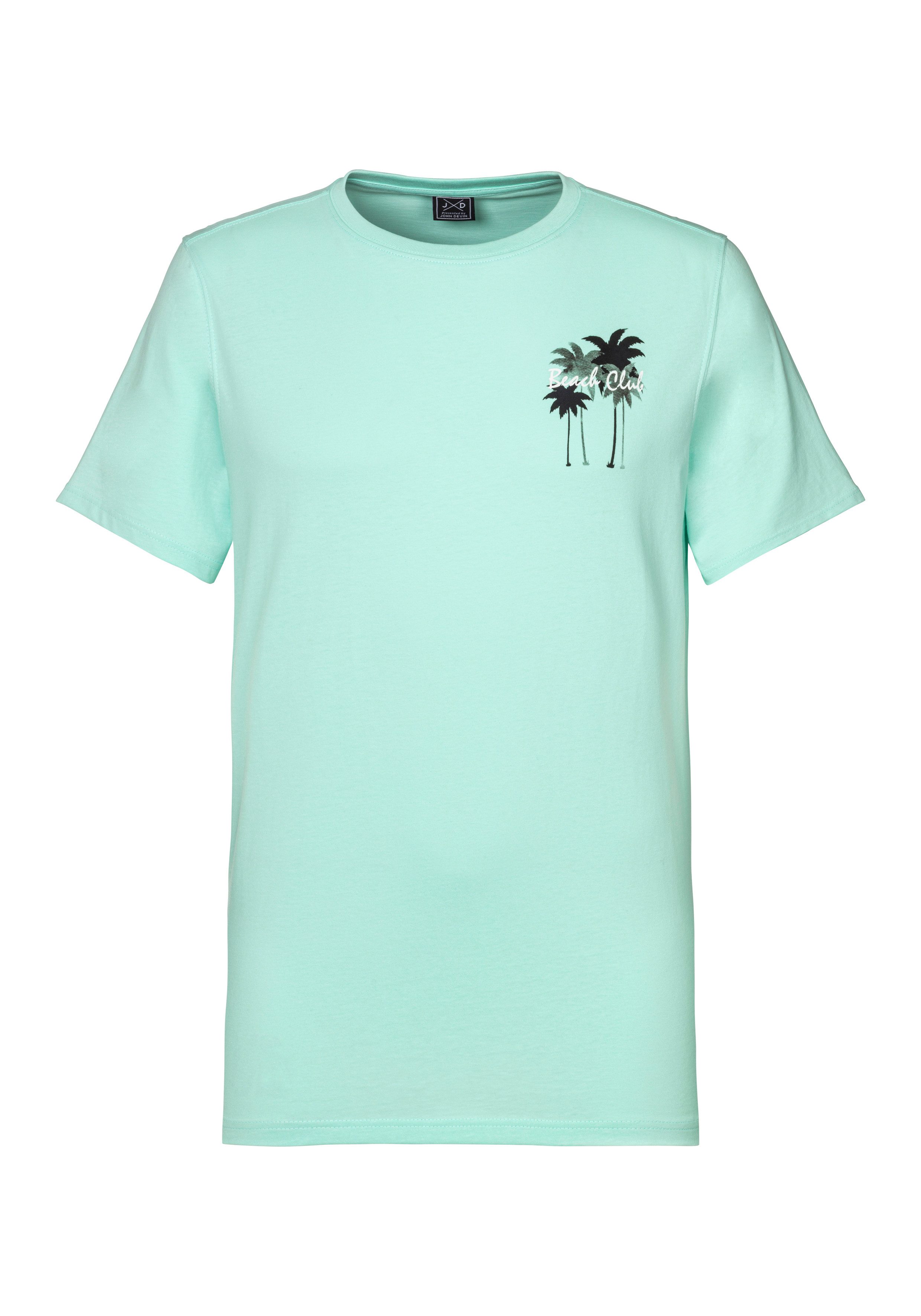 Beachtime T-shirt Met grote print op de rug