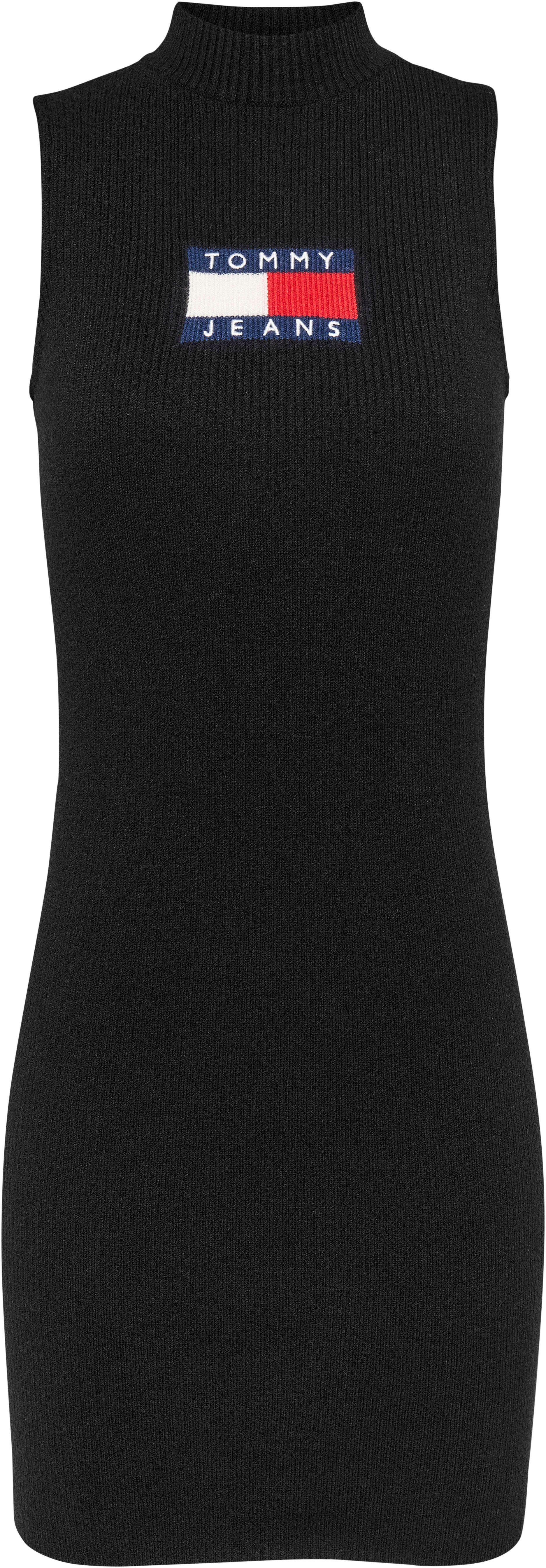 TOMMY JEANS Sweatjurk TJW CENTER FLAG SWEATER DRESS