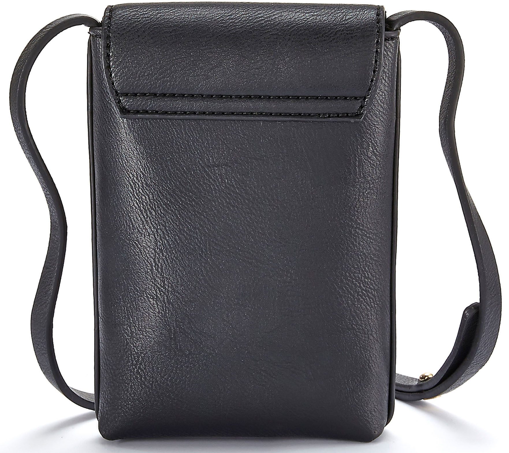 Lascana Schoudertas Gsm-tasje met decoratieve gesp, minibag, crossbody tas vegan
