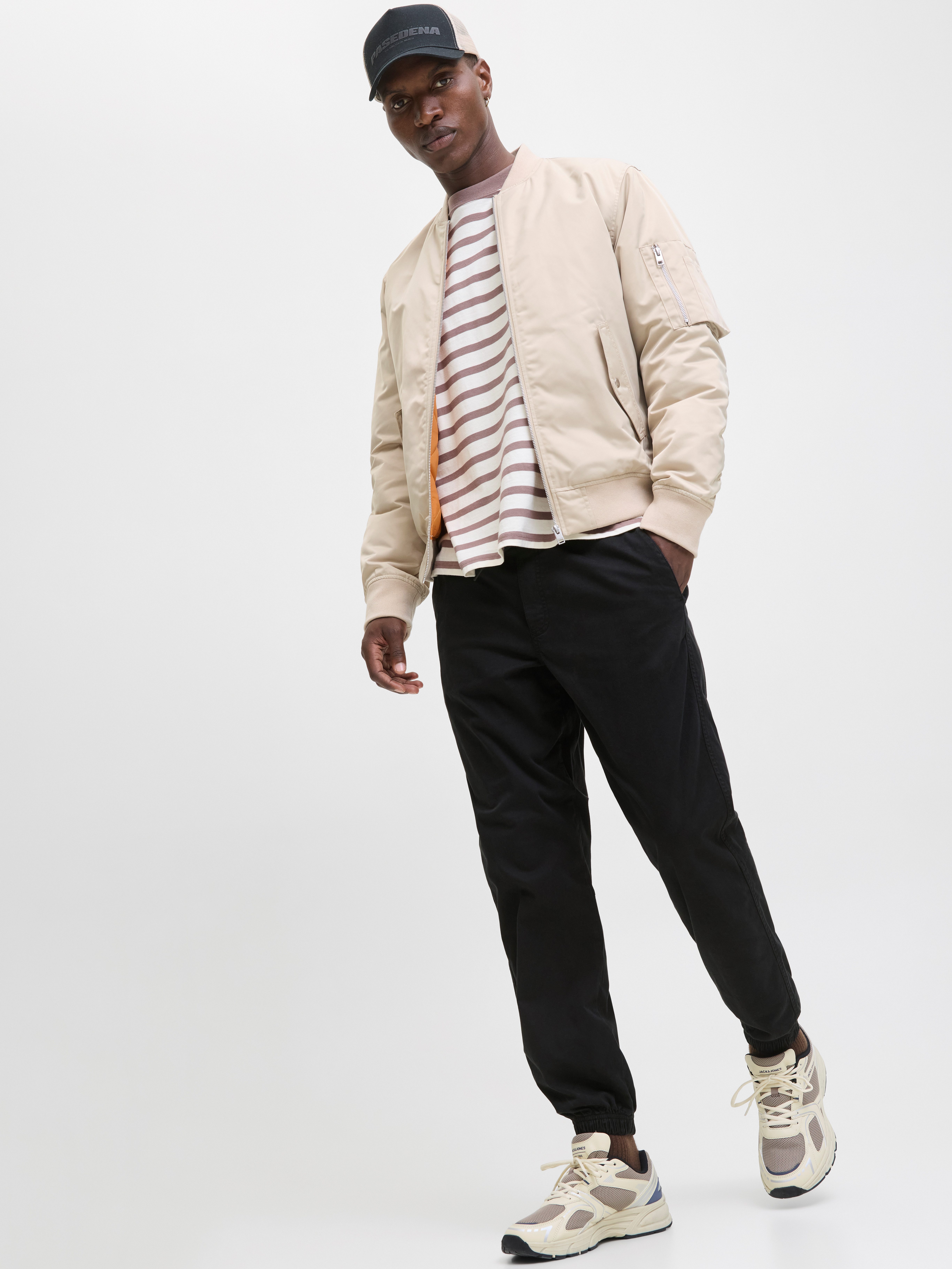Jack & Jones Joggingbroek JPSTKANE TROY CUFFED JOGGER SN