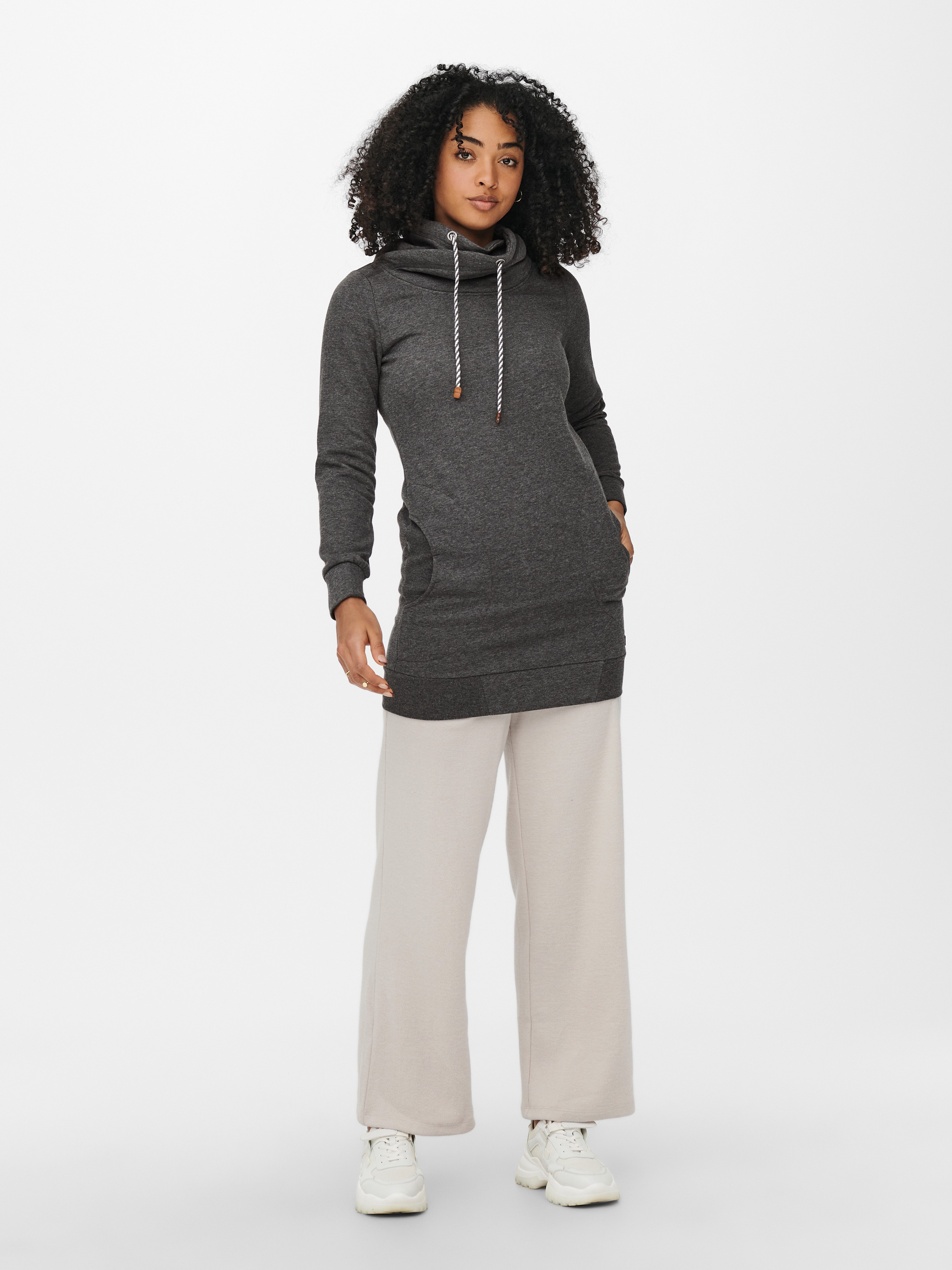 Only Sweatshirt ONLBETTE L/S LONG HIGH NECK SWT