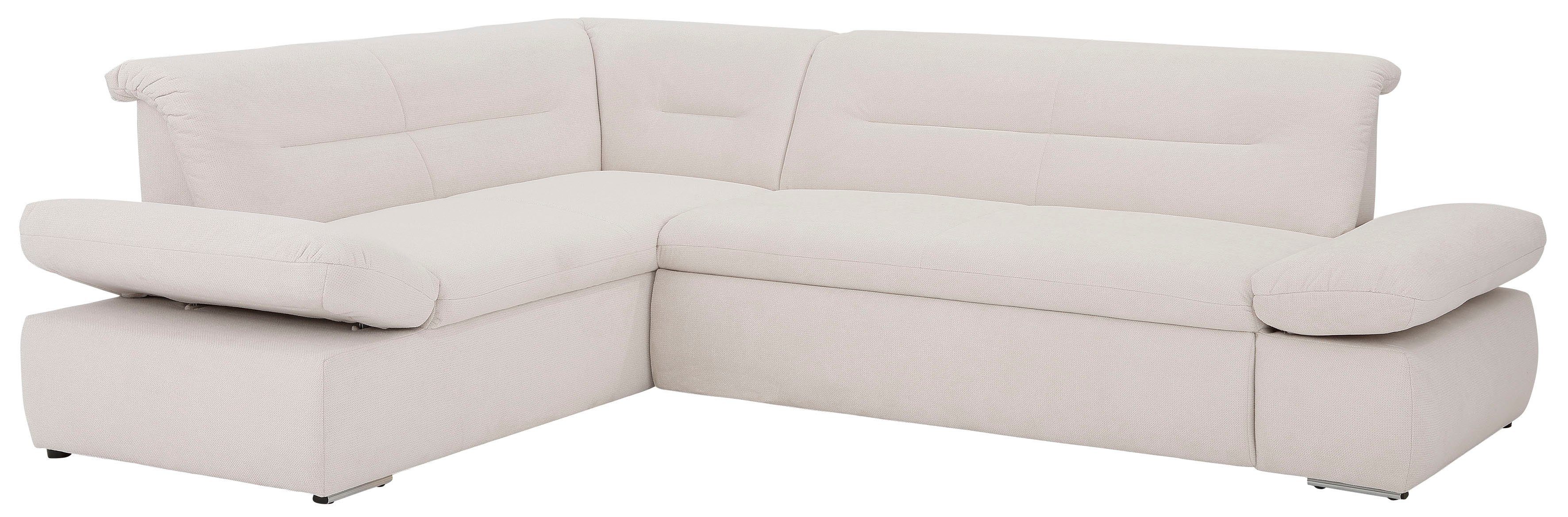 INOSIGN Hoekbank Avesa L-vorm Naar keuze met arm- en slaapfunctie, bxdxh: 275x211x80 cm
