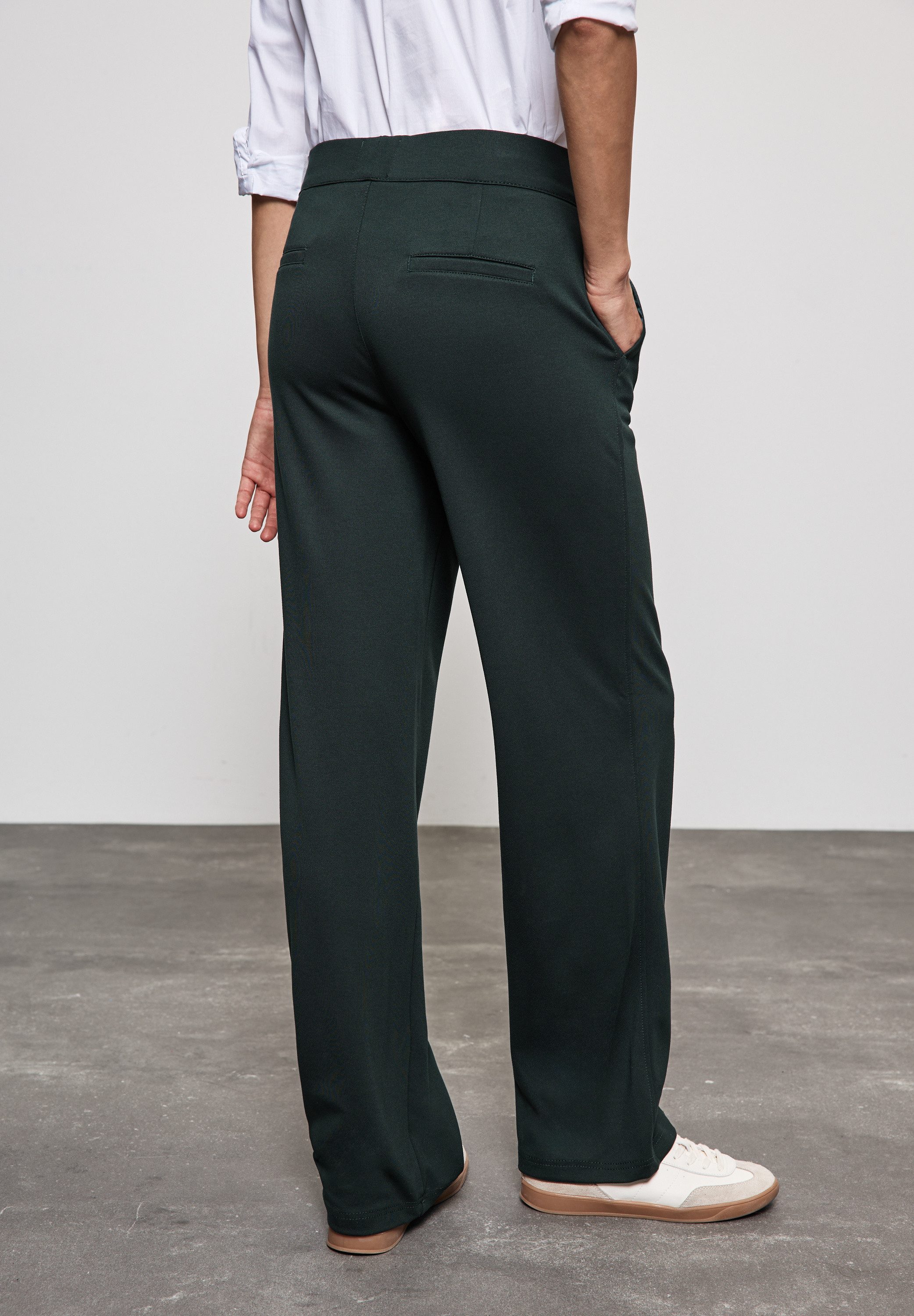 STREET ONE Stoffen broek met zakken