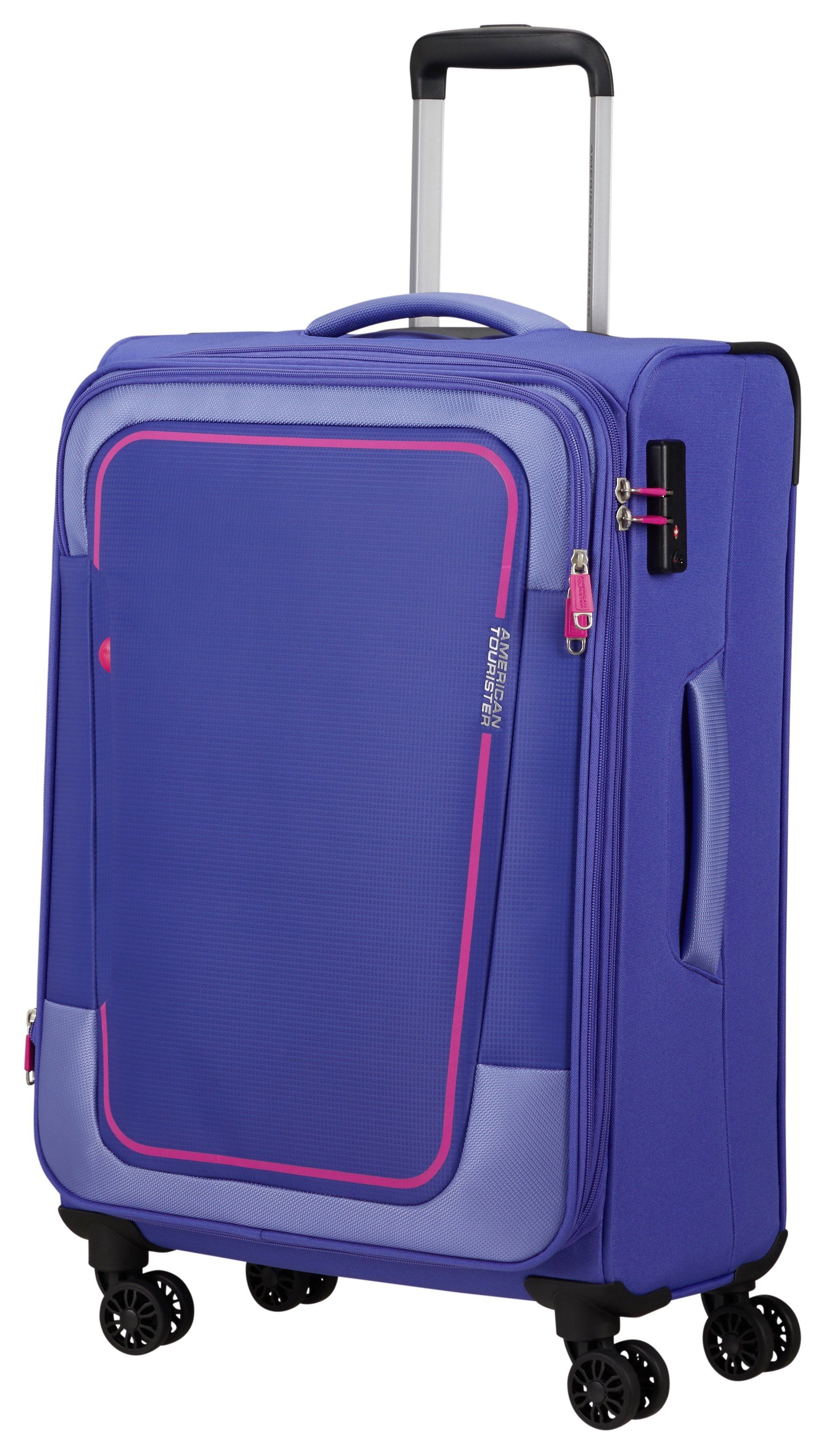 American Tourister® Zachte bagage trolley Reiskoffer zachte koffer TSA-slot