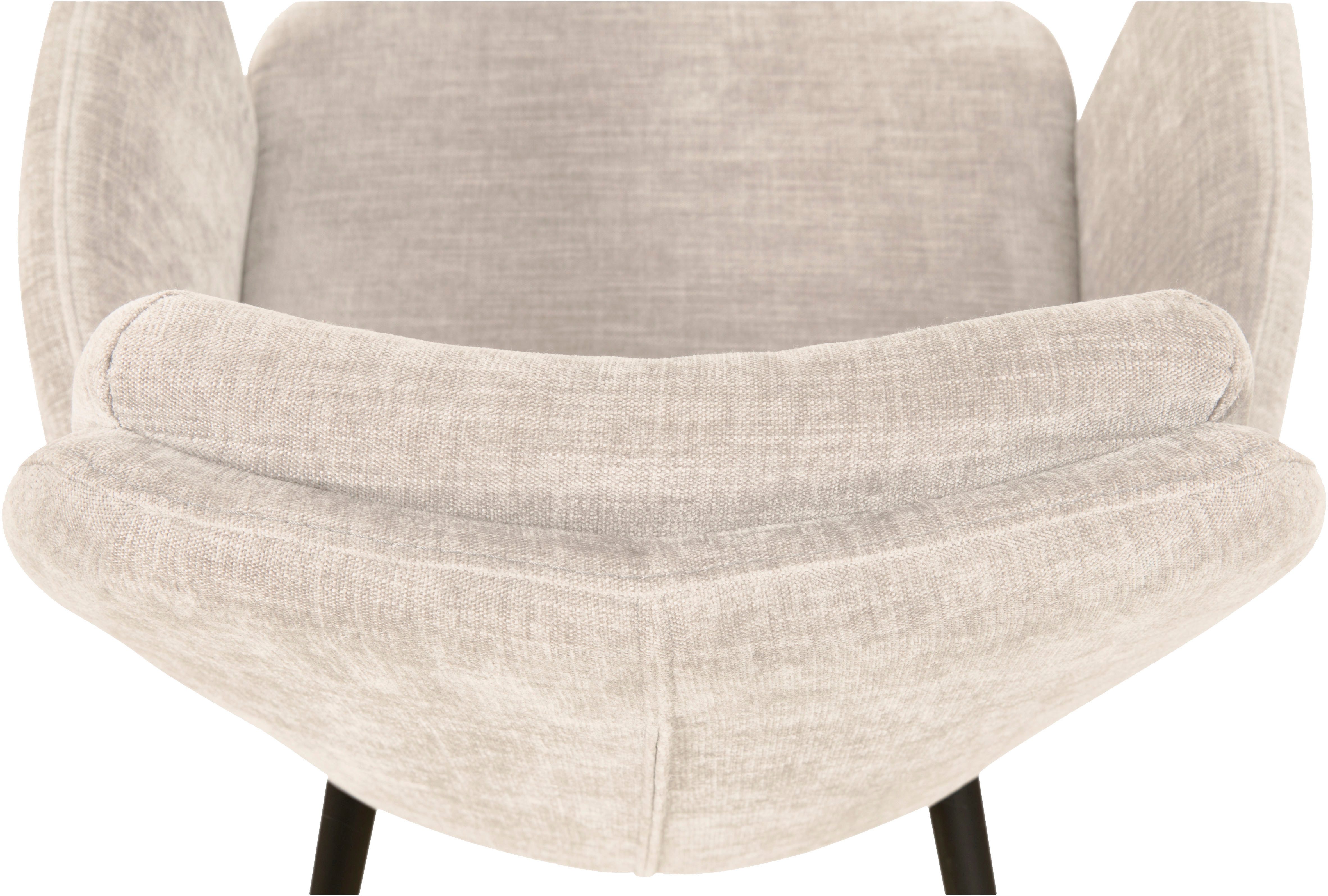 OMG Design Stoel met armleuningen DONNA Zitkuip, comfortabel gepolsterd, eetkamerstoel (set)