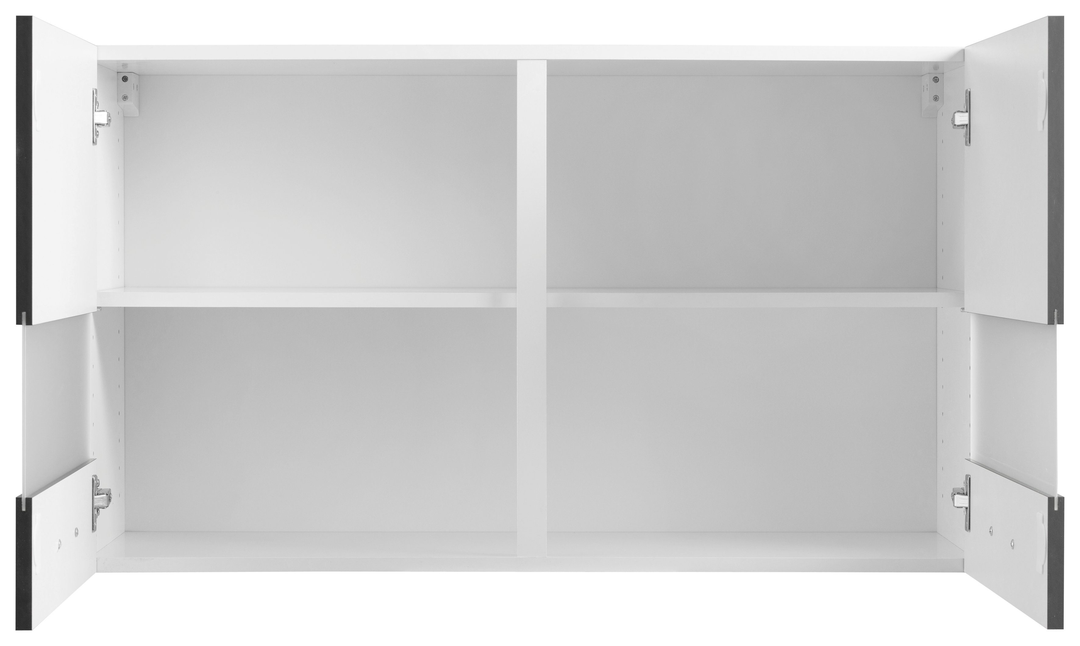 OPTIFIT Hangend kastje met glasdeur Faro , met metalen handgrepen, breedte 100 cm