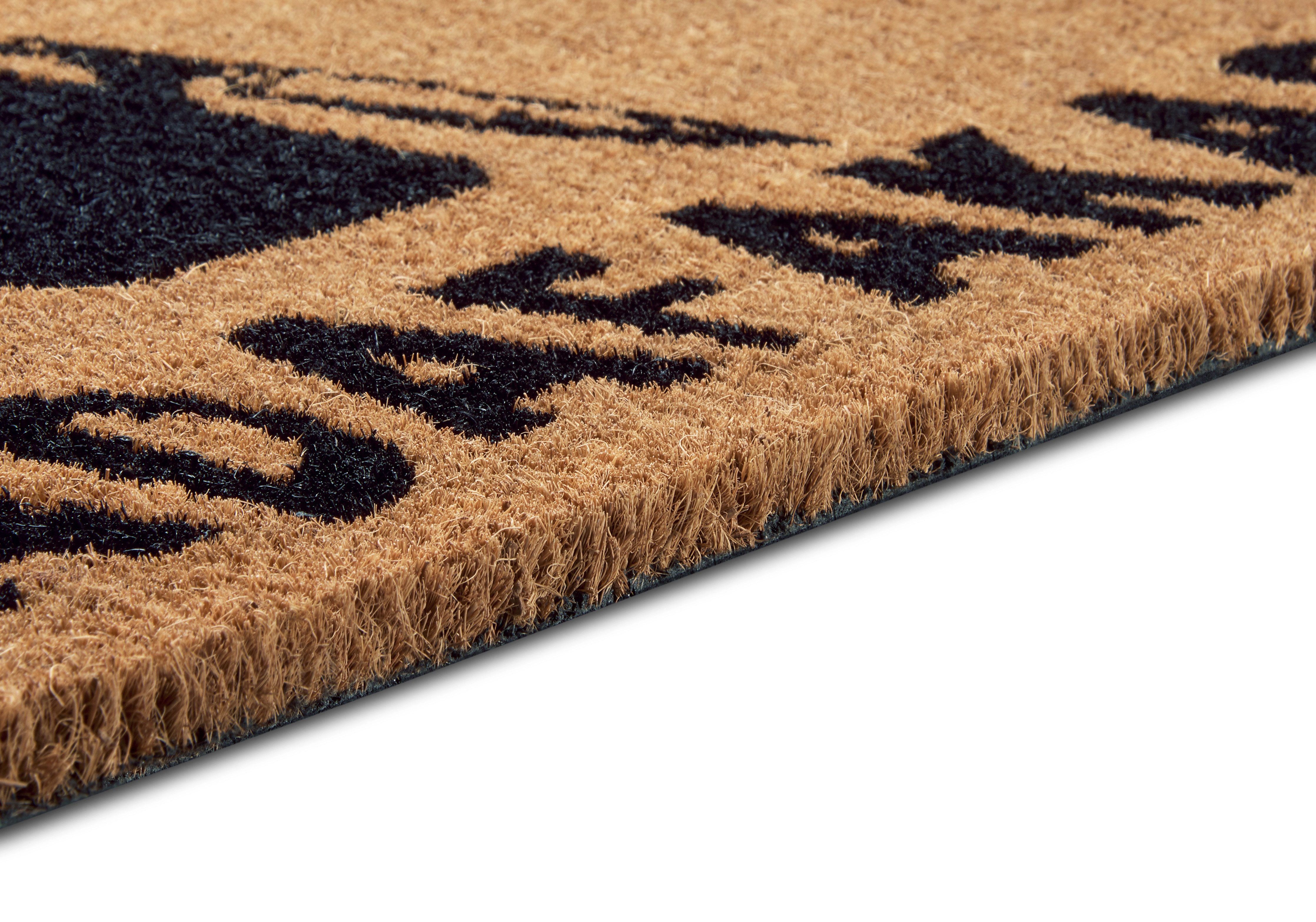 HANSE Home Mat Mix Mats Kokos Welcome Madafakas, deurmat Kokos, vuilopvangmat, outdoor, antislip, binnen, kokosmat, gang