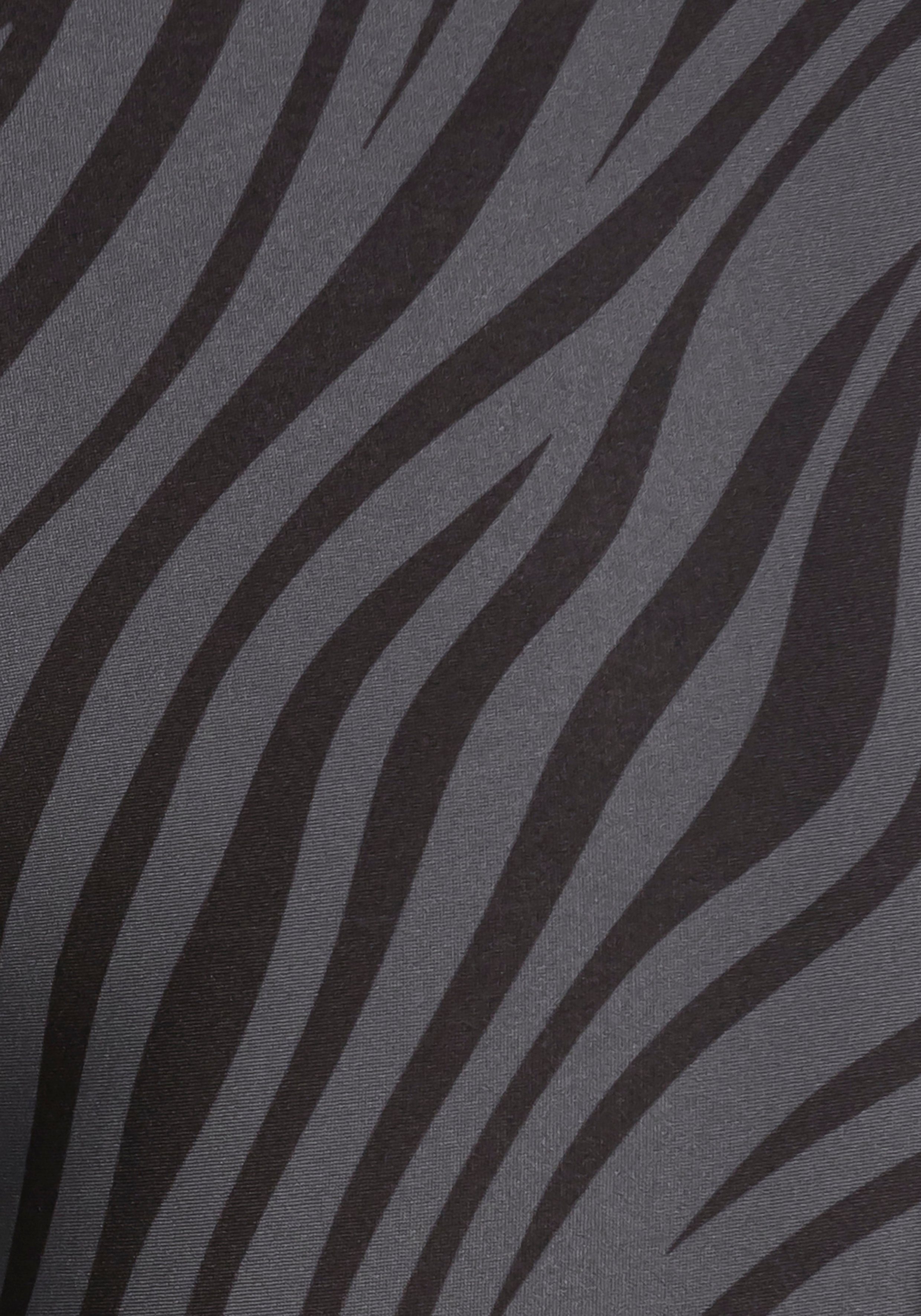 active by Lascana Short -Sportshorts, Korte broek Sportshorts met subtiele zebraprint