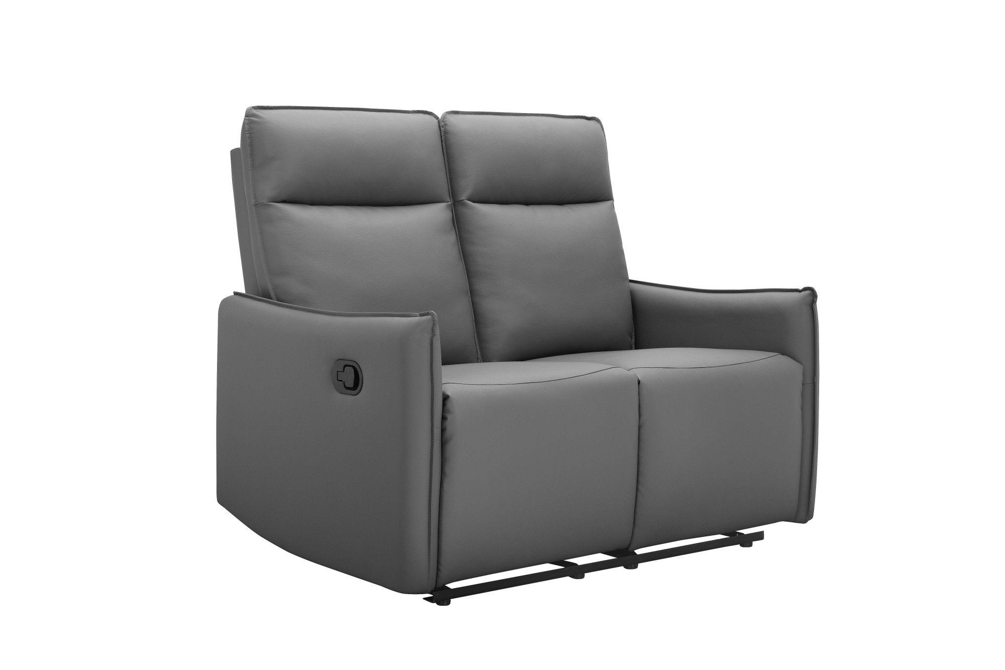 Dorel Home 2-zitsbank Lugo, bioscoopbank met relaxfunctie in kunstleer en geweven stof