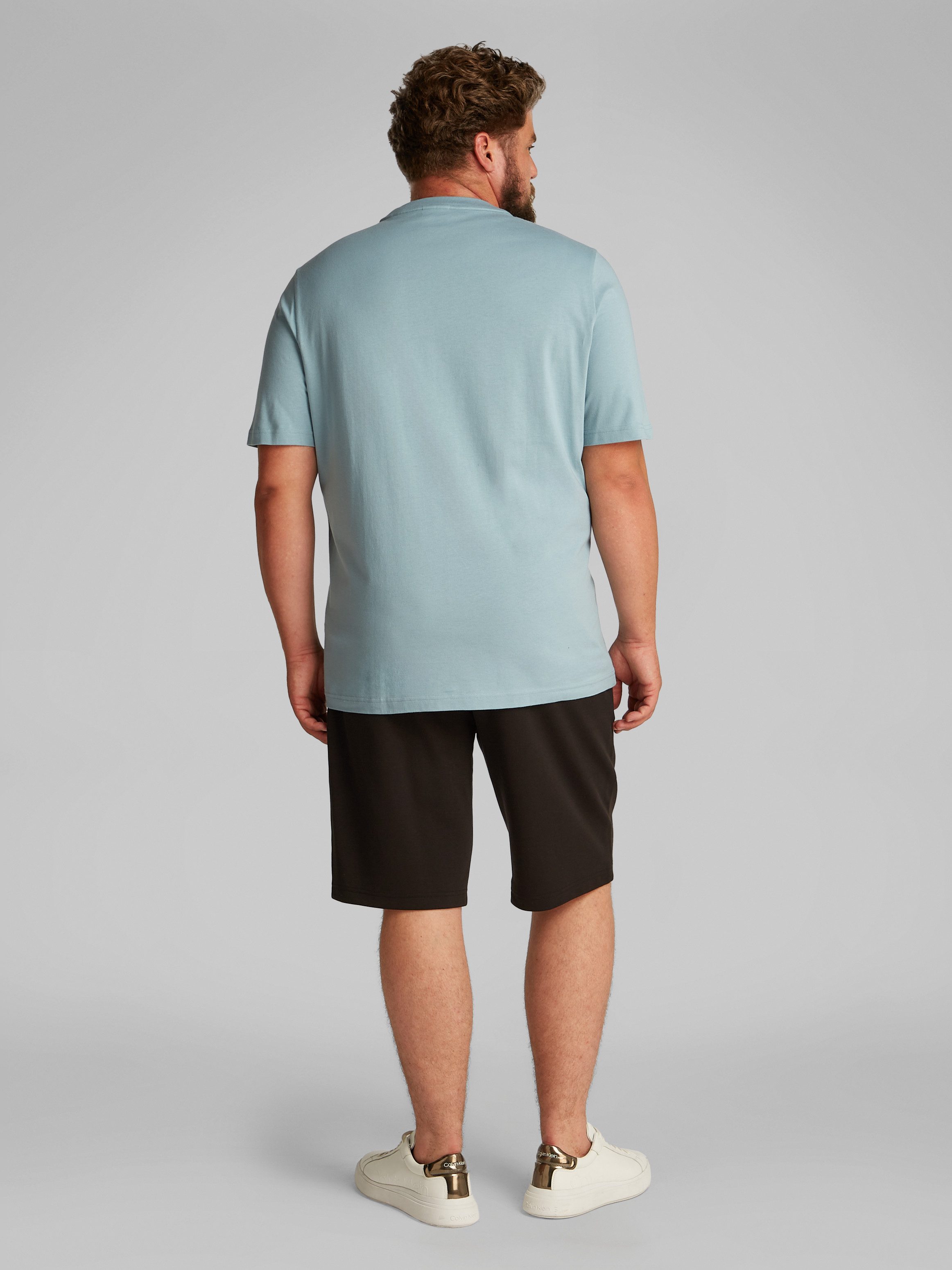 Calvin Klein Shirt met ronde hals BT_NY CHEST BOX LOGO T-SHIRT