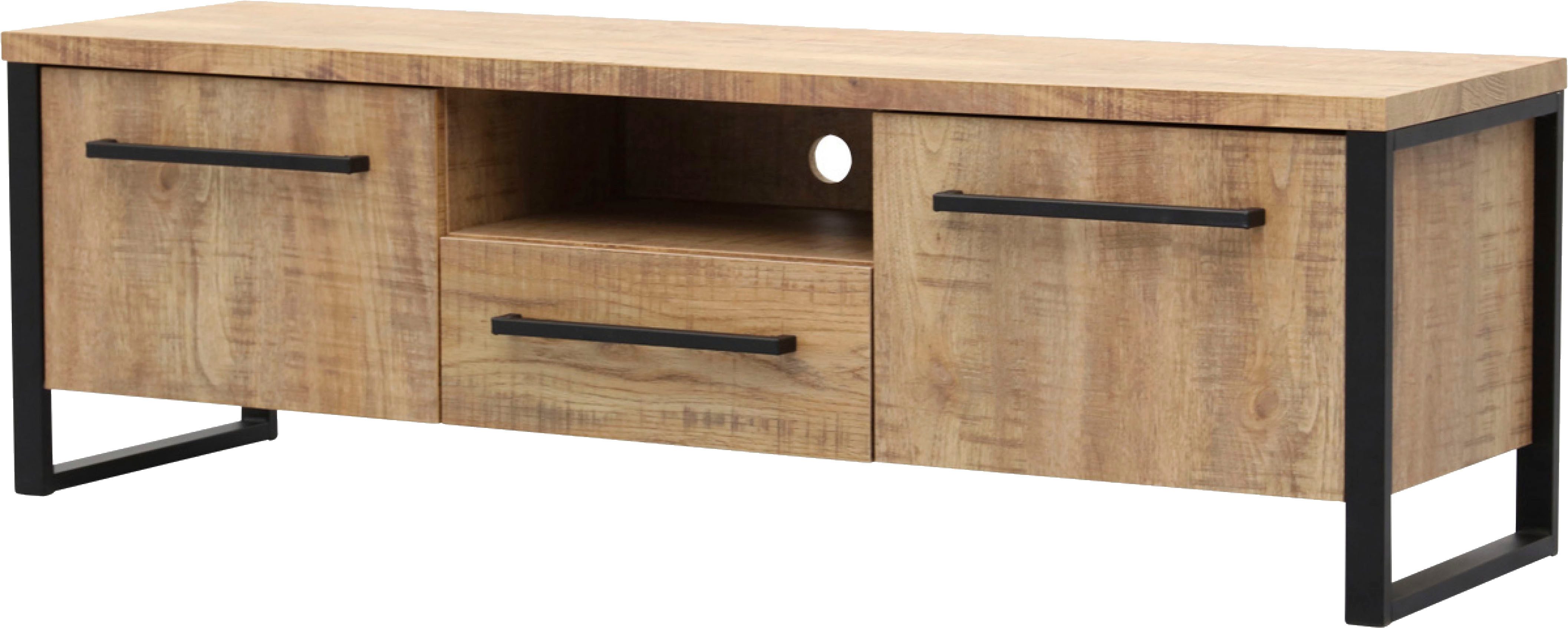 OTTO OMG Design Tv-kast Carriba Lowboard met soft-close, breedte 160 cm lowboards beige