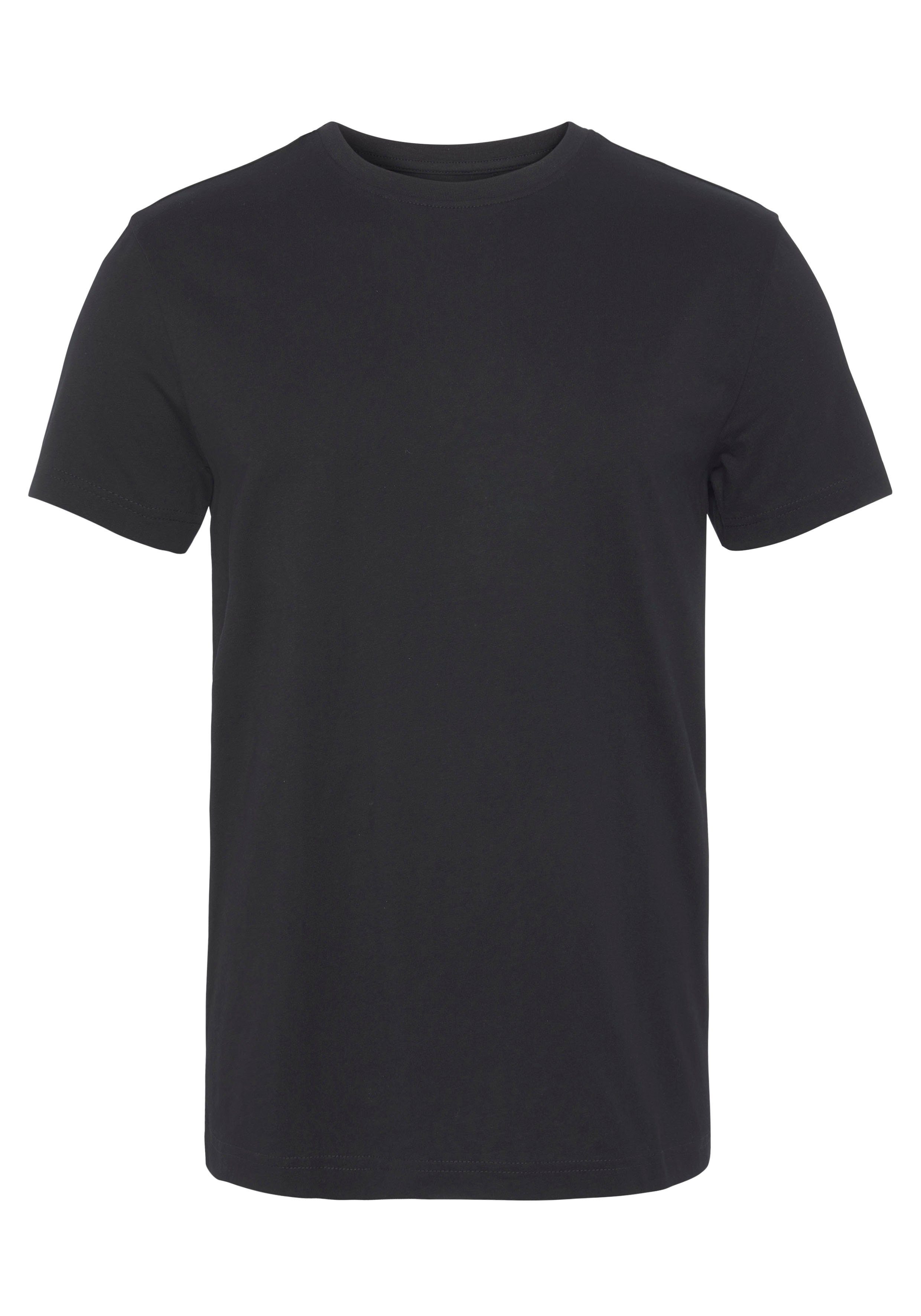 AJC T-shirt losse pasvorm basic stijl (3-delig Set van 3)