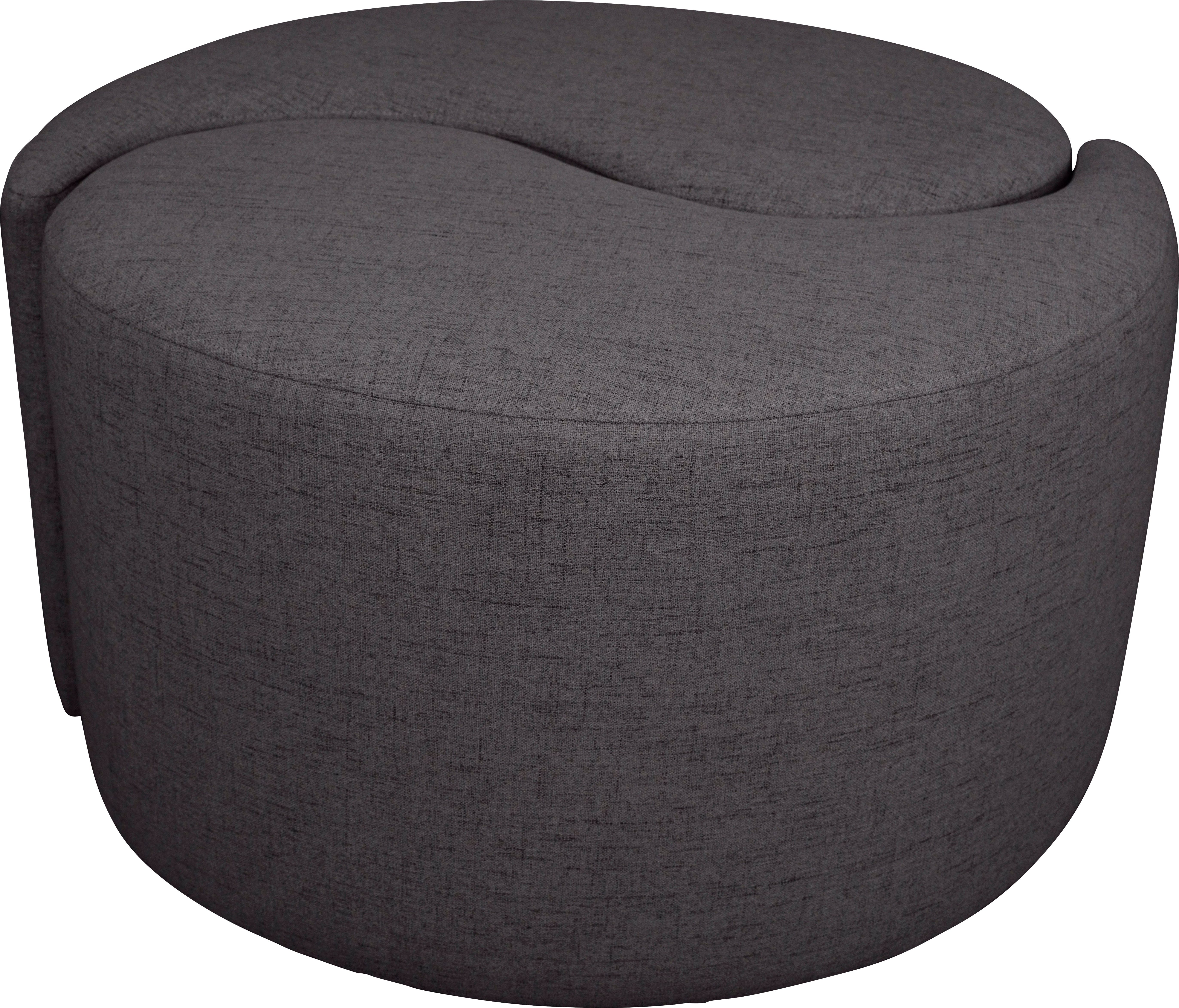 Guido Maria Kretschmer Home&Living Hocker Yin&Yang diameter 82 cm 2-delig, afzonderlijk plaatsbaar of yin-yang-look