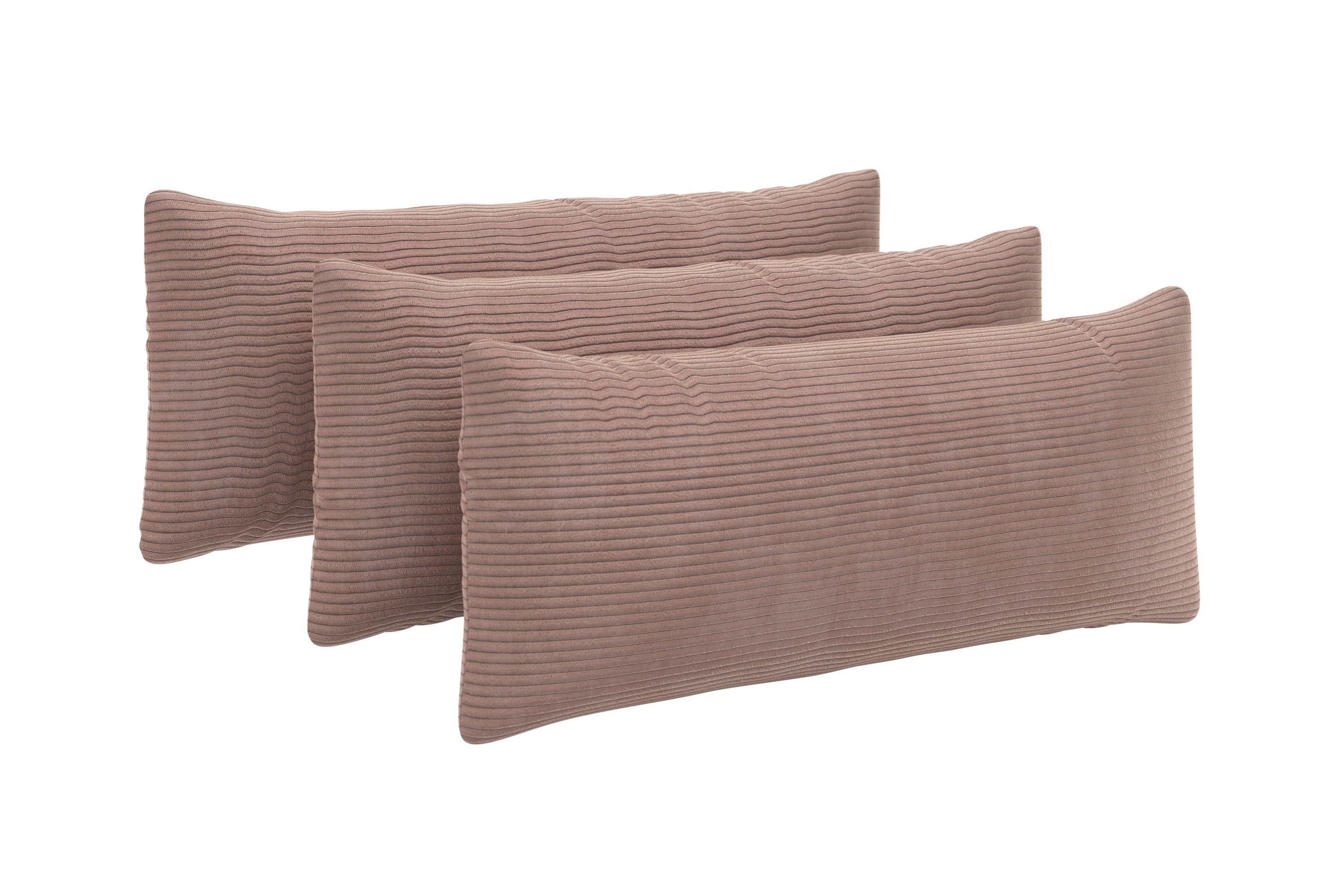INOSIGN Bankkussen Coco naar keuze set van 2 of 3 lendenkussens, breedte telkens 64 cm (set)