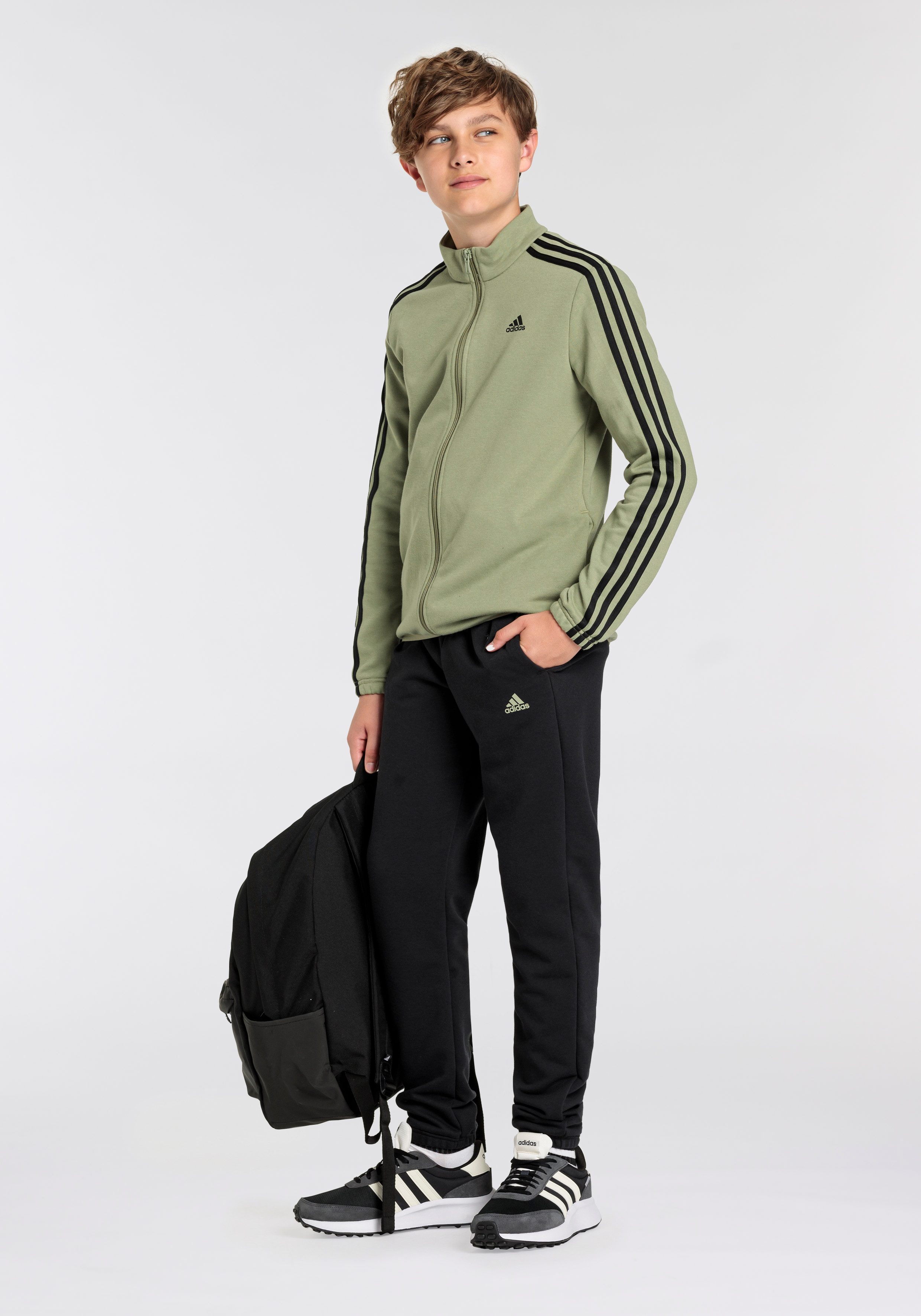 Adidas Sportswear Trainingspak ADIDAS ESSENTIALS FRENCH TERRY (2-delig)