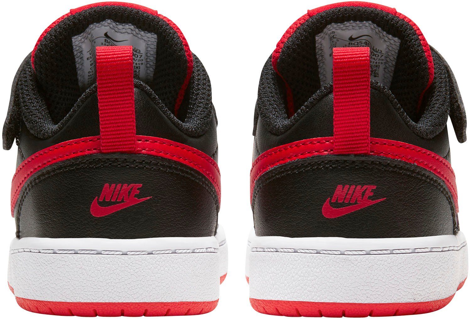 Nike Sportswear Sneakers COURT BOROUGH LOW 2 voor kinderen, met ontwerp geïnspireerd door de air force 1