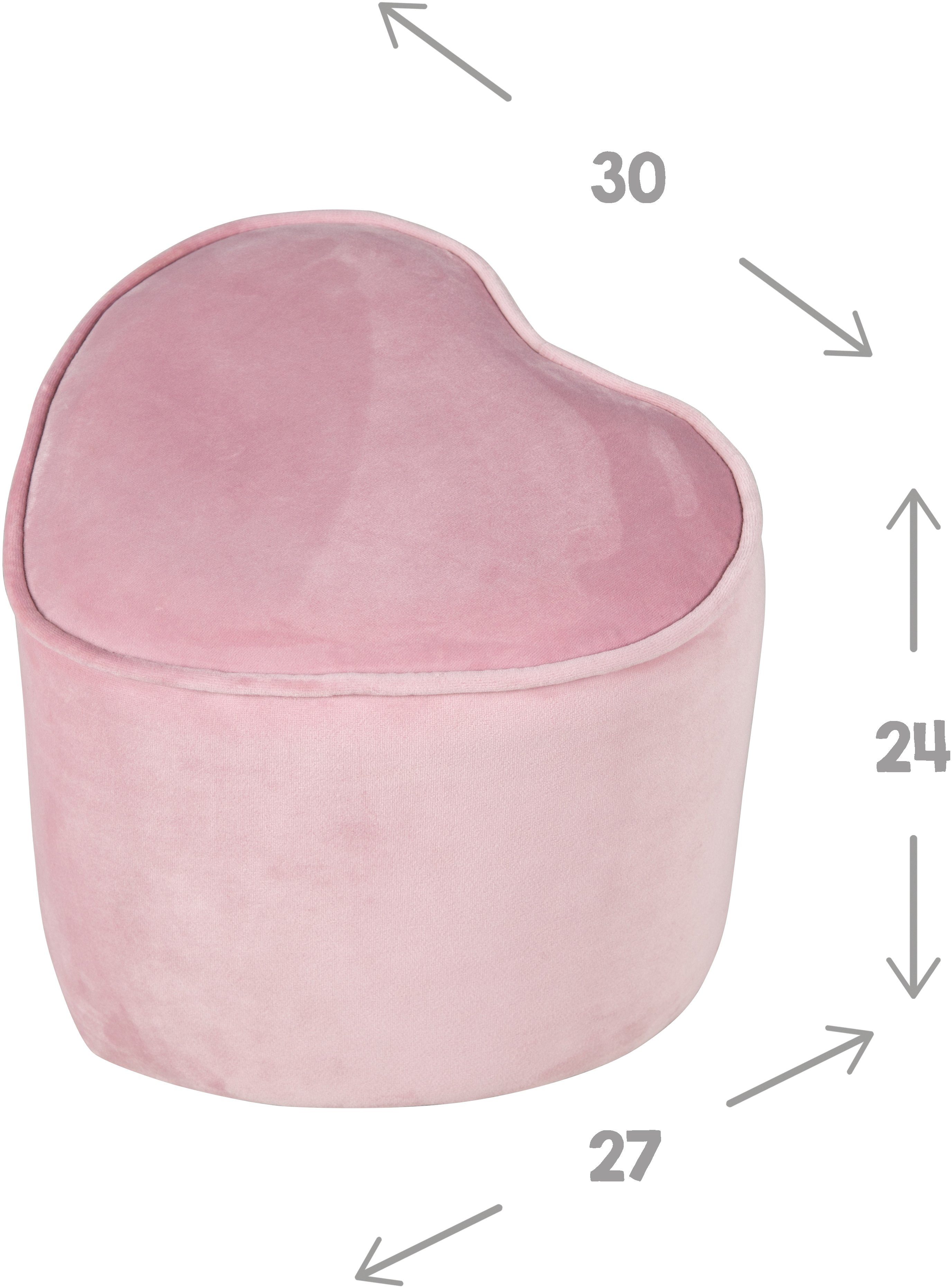 Roba® Kinderkruk Lil Sofa in hartvorm