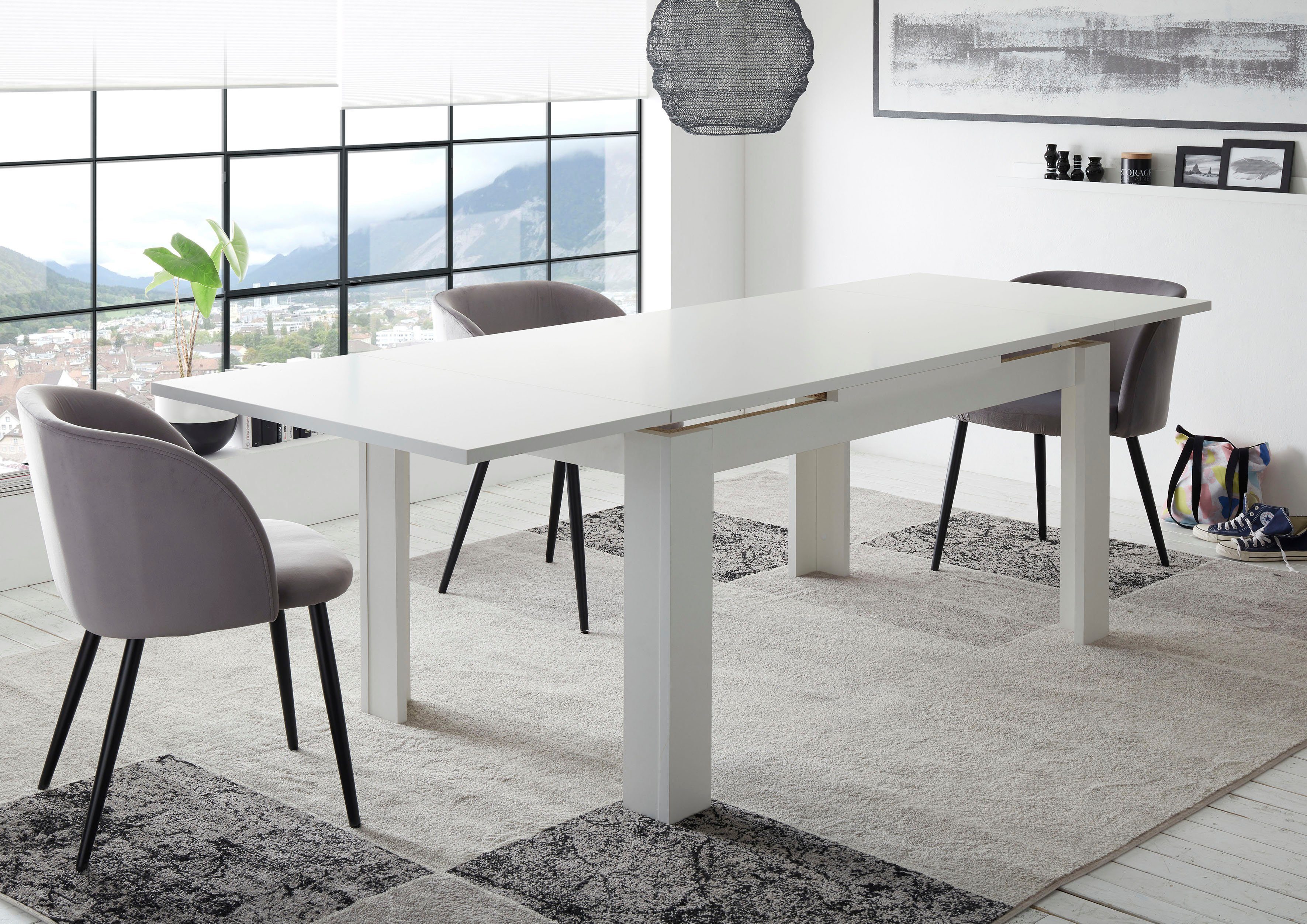 Mäusbacher Eettafel Monti BESTSELLER!, tafel, keukentafel, uitschuifbare tafel tot 280 cm