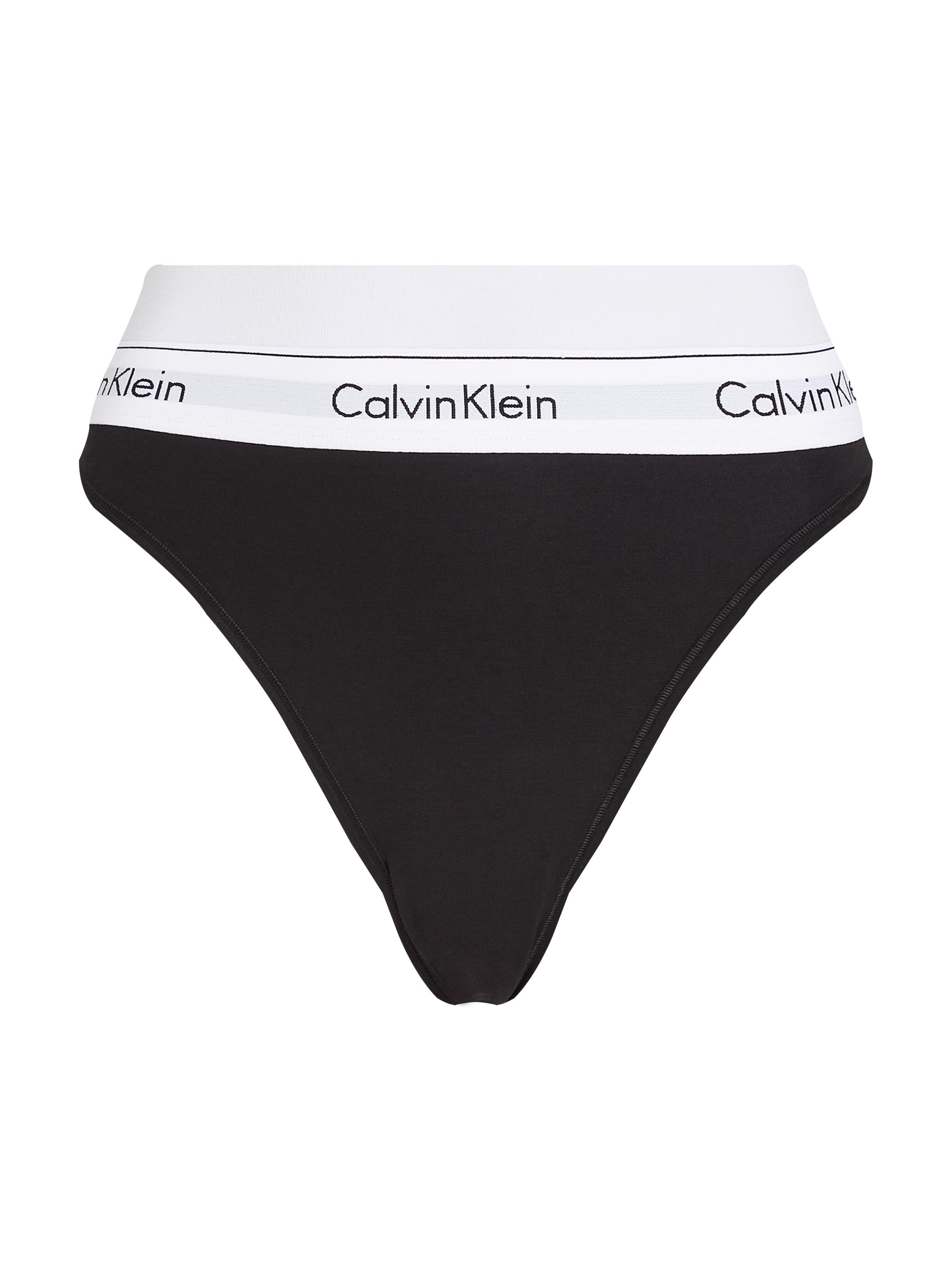 Calvin Klein Slip HIGH LEG TANGA met hoge beenlijn