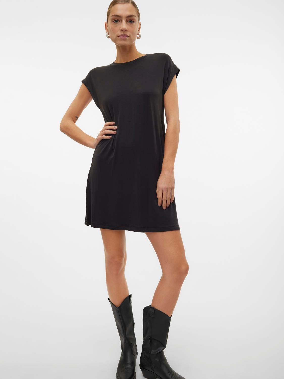 Vero Moda Mini-jurk VMAVA SL KNEE DRESS JRS NOOS