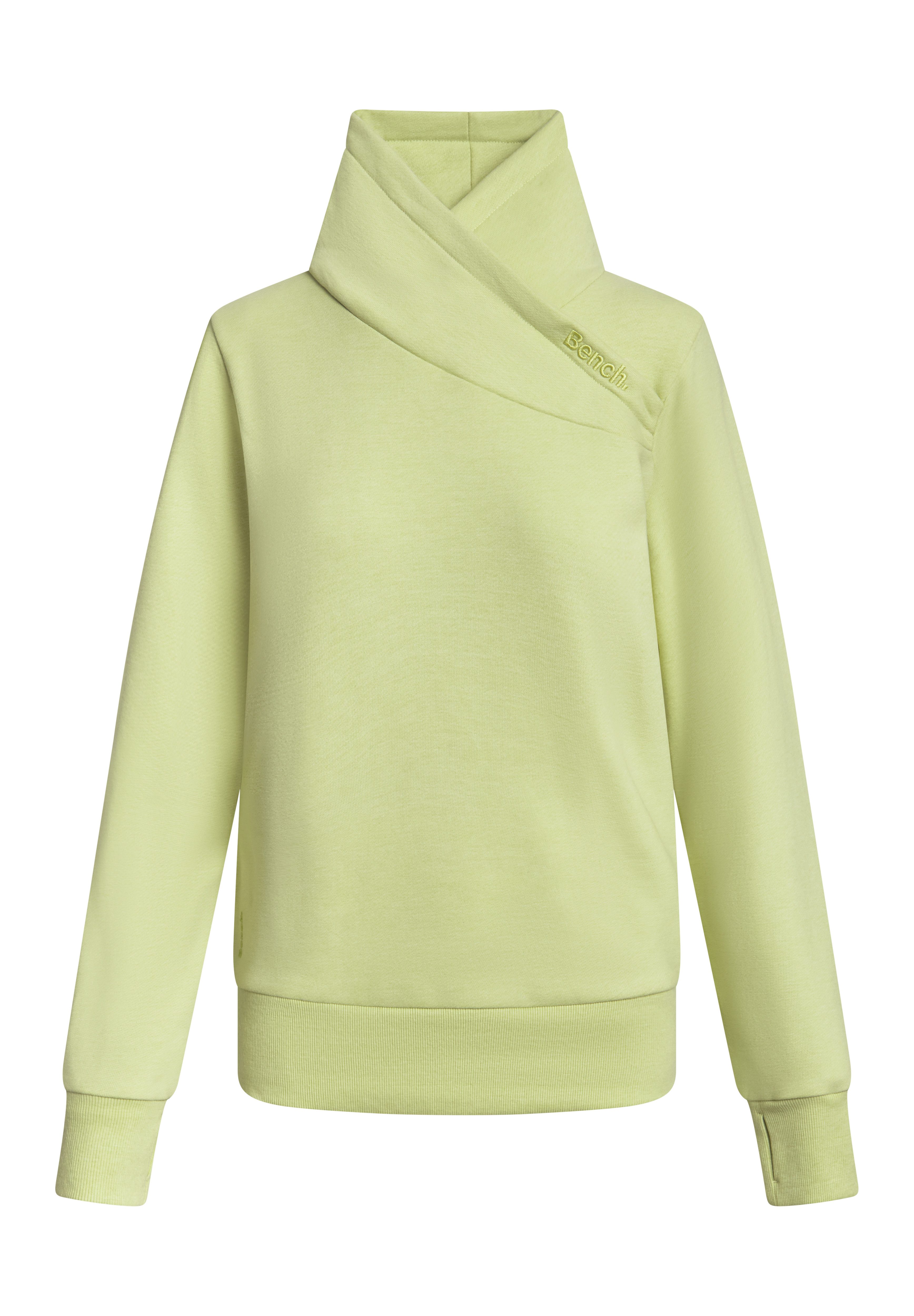 Bench. Sweatshirt Carla met logo-borduursel en duimopeningen