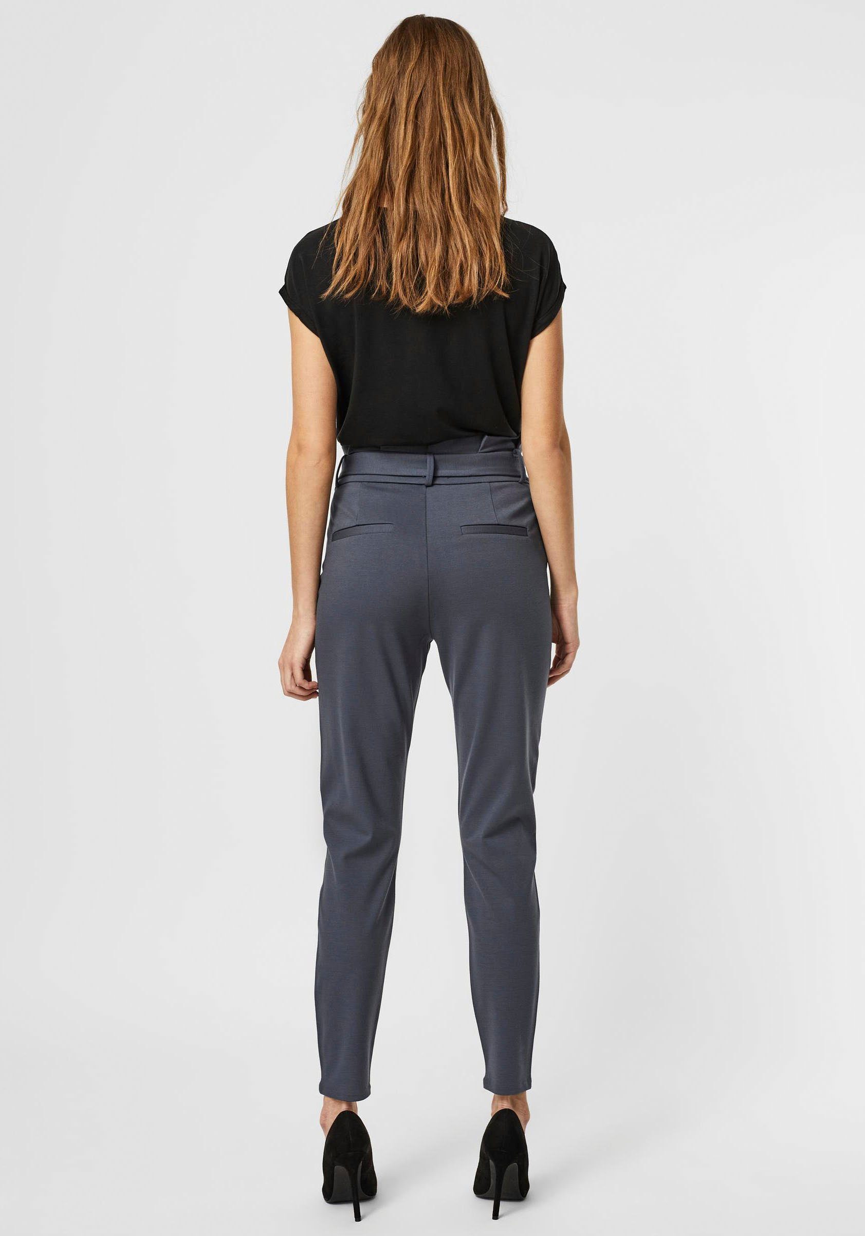 Vero Moda Paperbag-broek VMEVA HR LOOSE PAPERBAG PANT GA NOOS