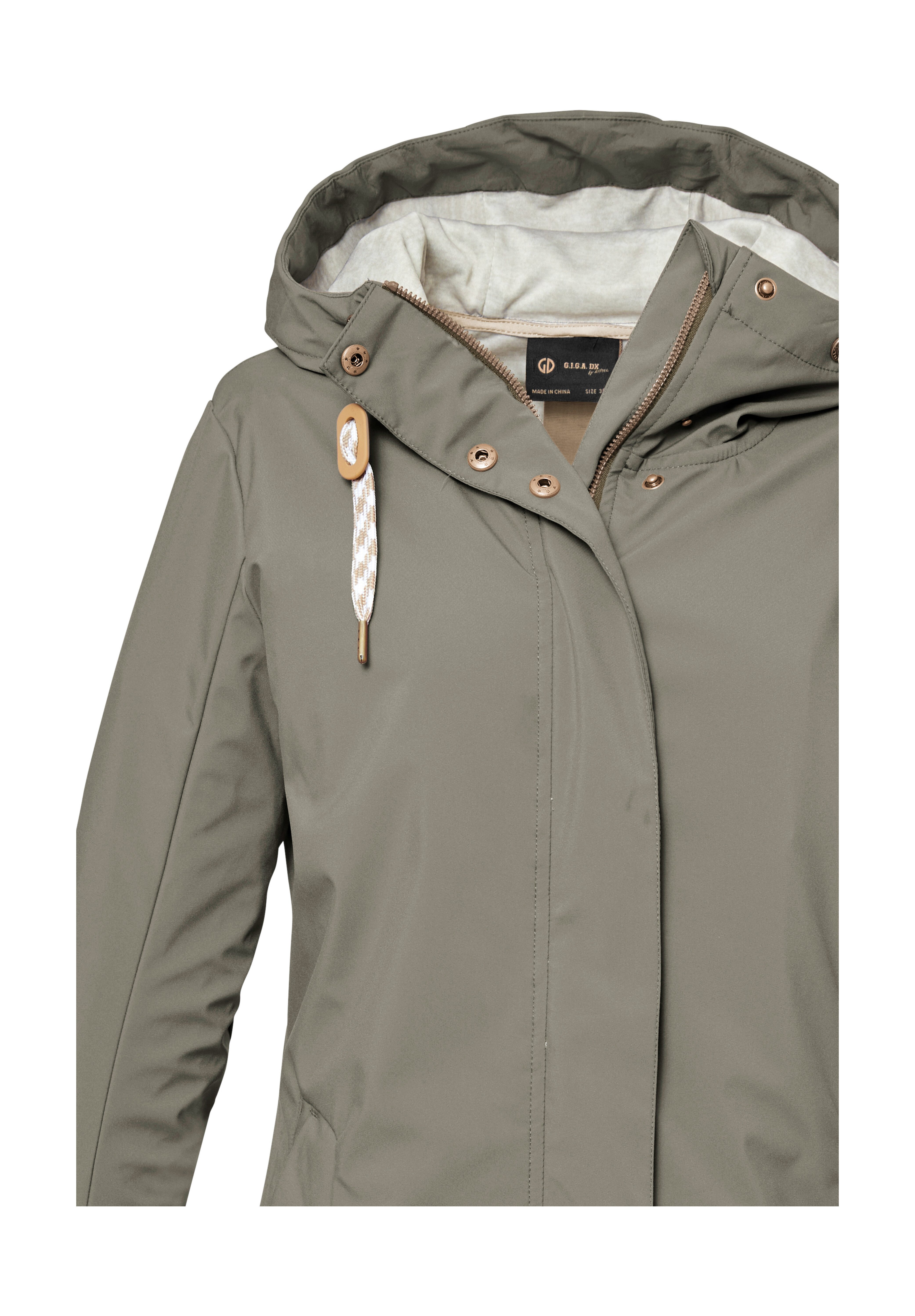 G.I.G.A. DX by killtec Softshell-parka GS 16 WMN SFTSHLL PRK Waterdichte, ademende parka van gerecyclede materialen
