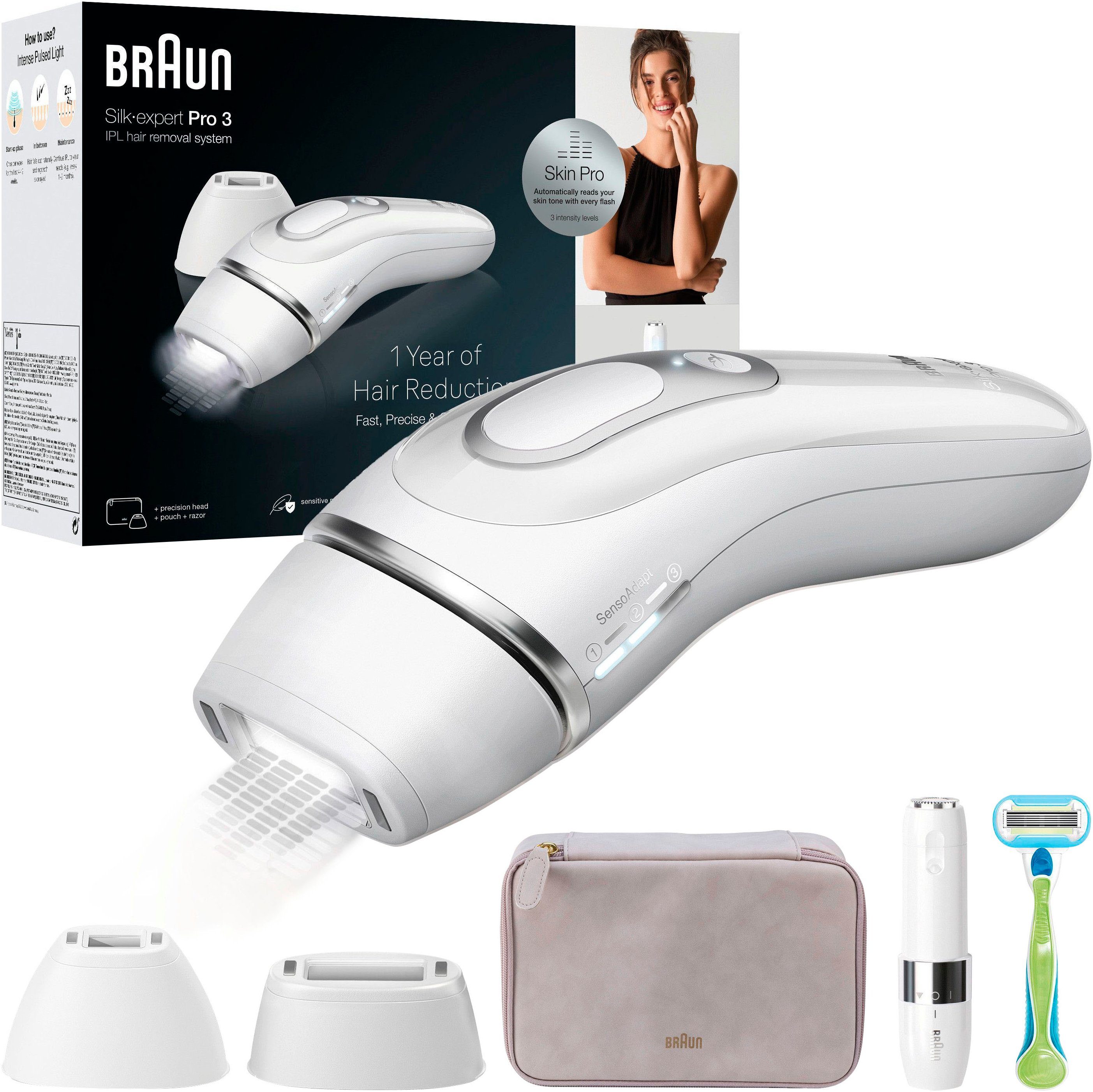 Braun IPL-ontharingsapparaat Silk·expert Pro 3 PL3136