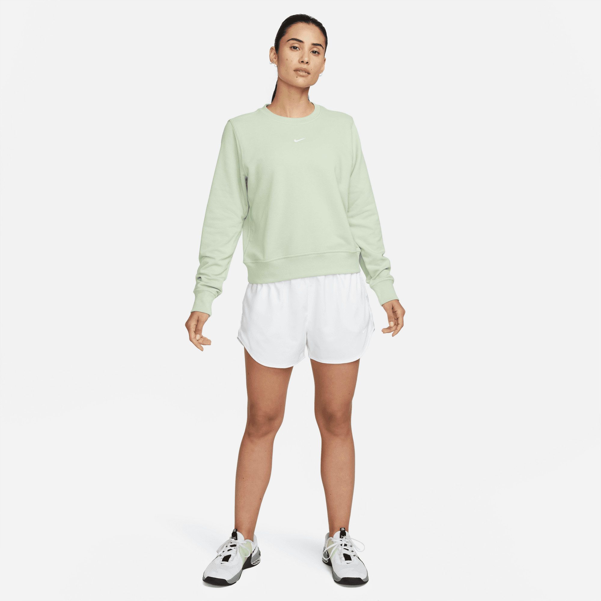Nike Trainingsshirt DRI-FIT ONE WOMEN'S LONG-SLEEVED CREW-NECK TOP