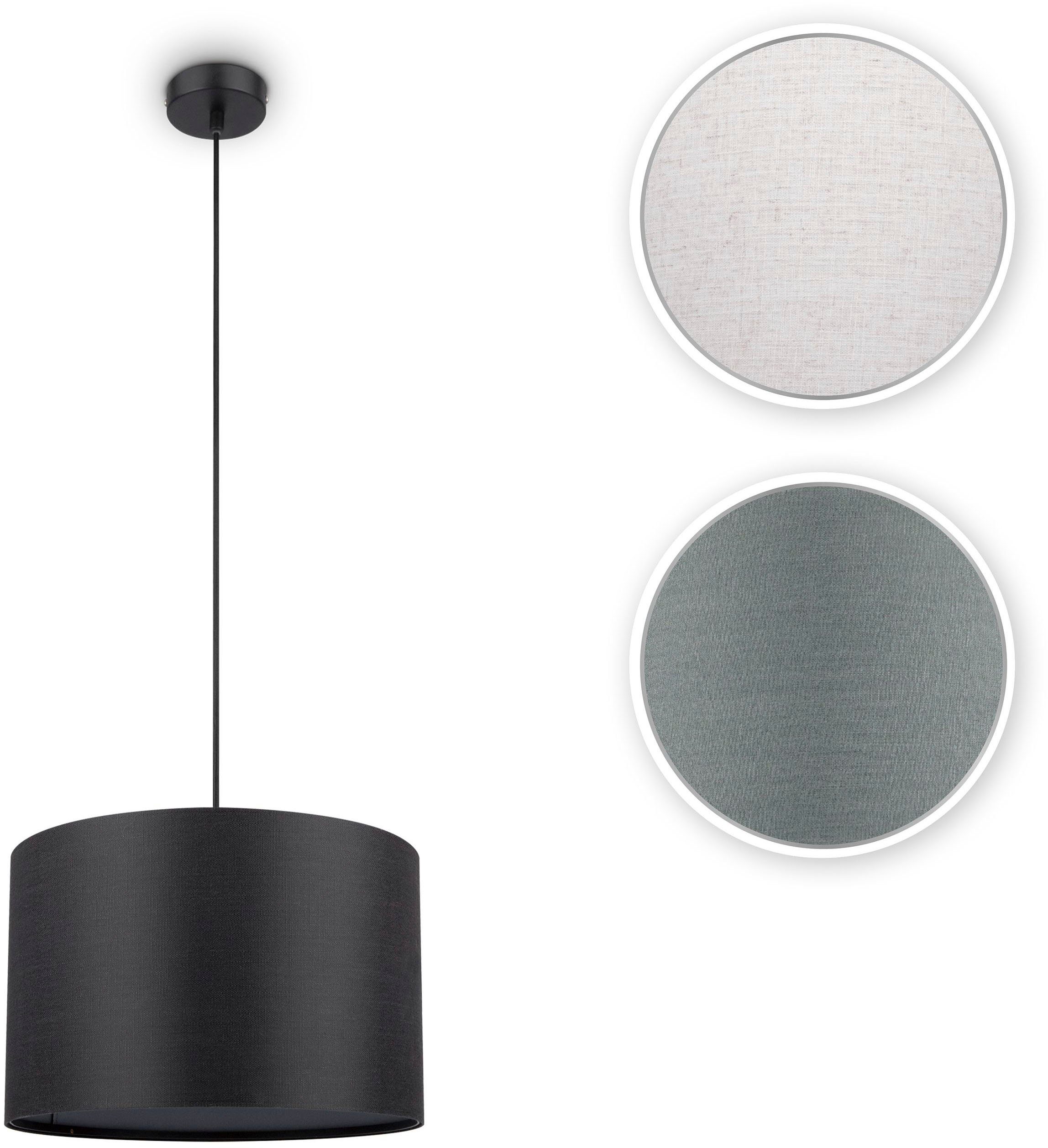 Paco Home Hanglamp Tom met compatibele dimmer en lichtbron