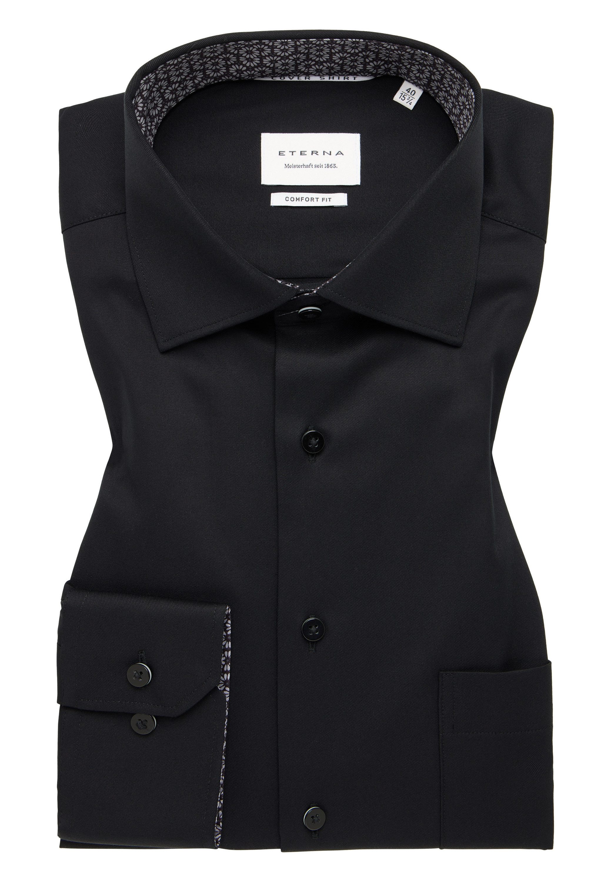 Eterna Overhemd met lange mouwen Comfort fit
