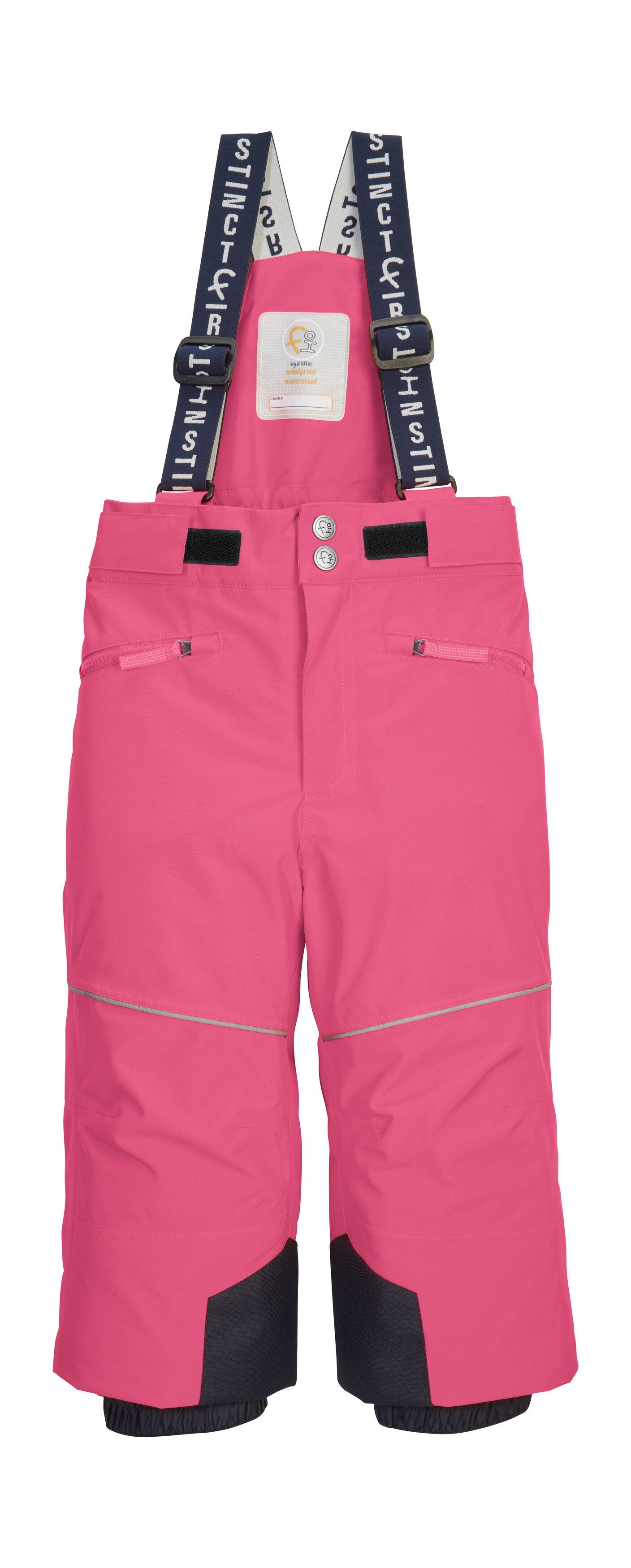 first instinct by killtec Skibroek FISW 48 MNS SKI PNTS jongens sweatbroeken maat 86/92 roze