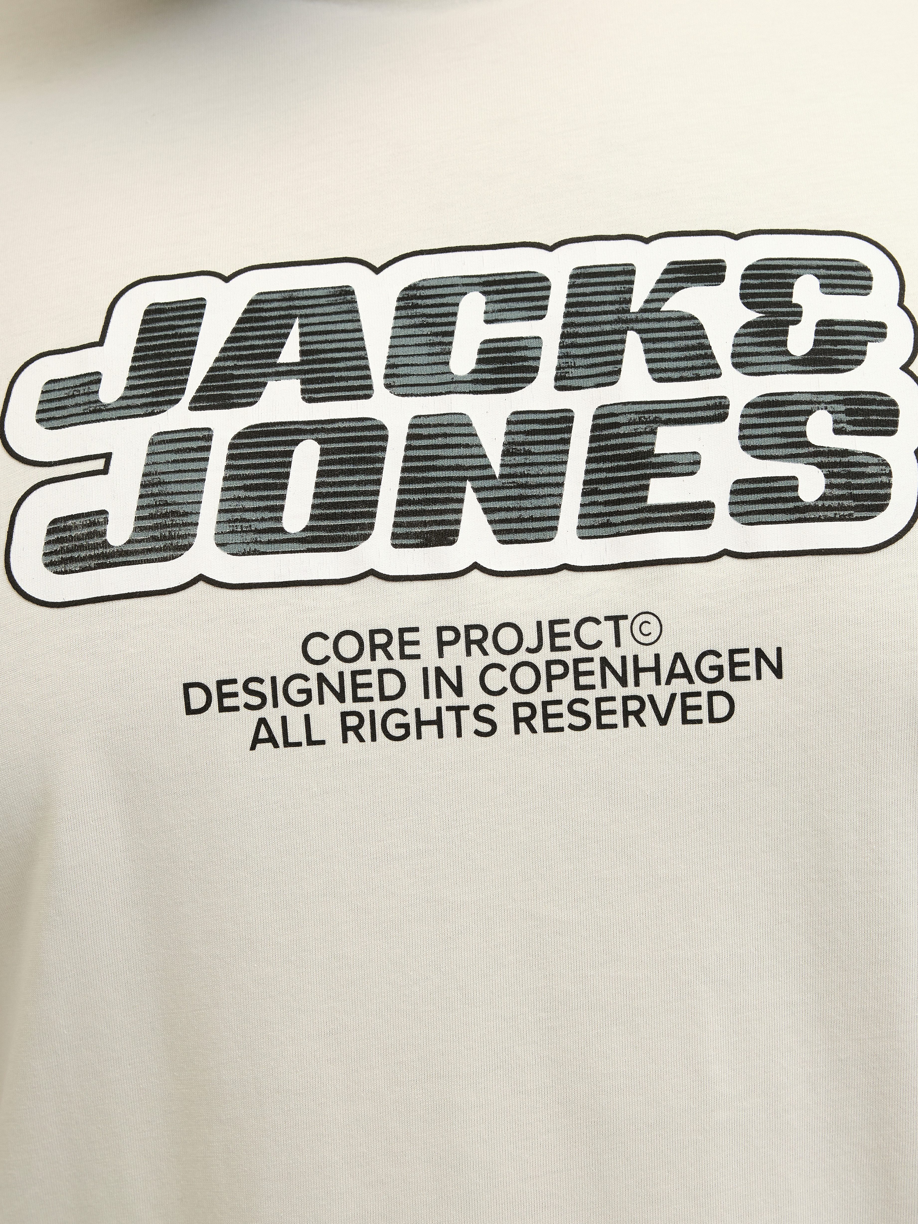 Jack & Jones PlusSize Shirt met print JCOLIDO AOP FRONT PRINT TEE SS CRE PLS