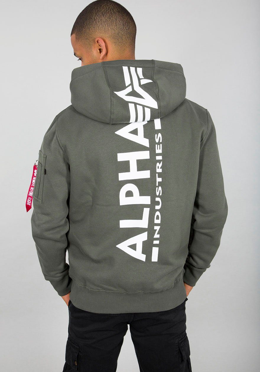 Alpha Industries Hoodie BACK PRINT HOODY