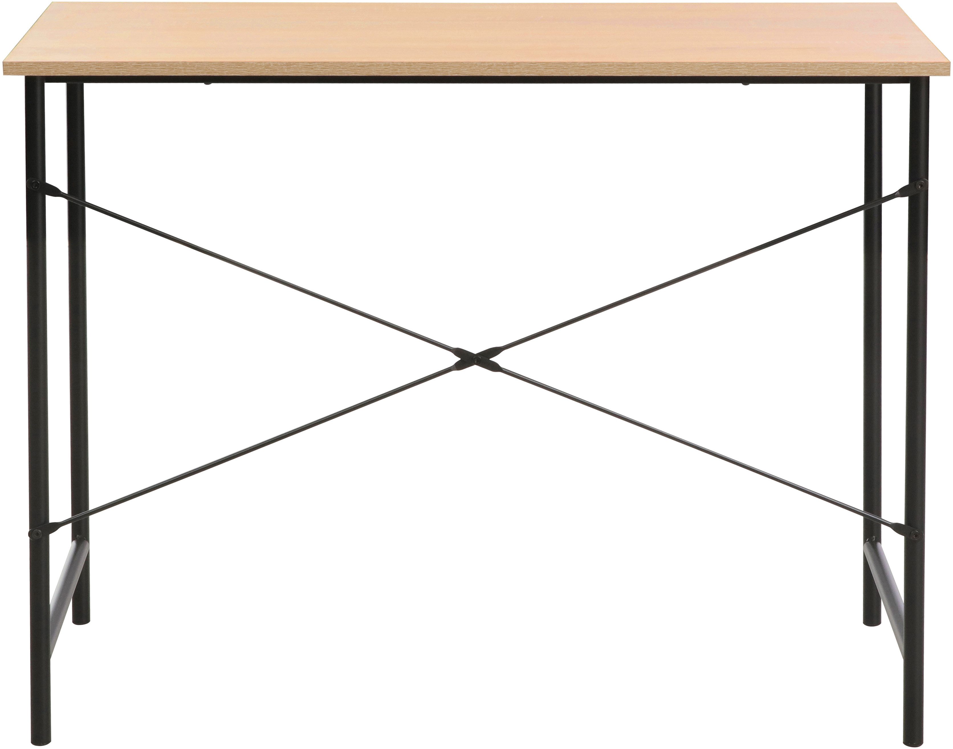 INOSIGN Bureau TALIA Computertafel, stabiel metalen frame, breedte 100 cm