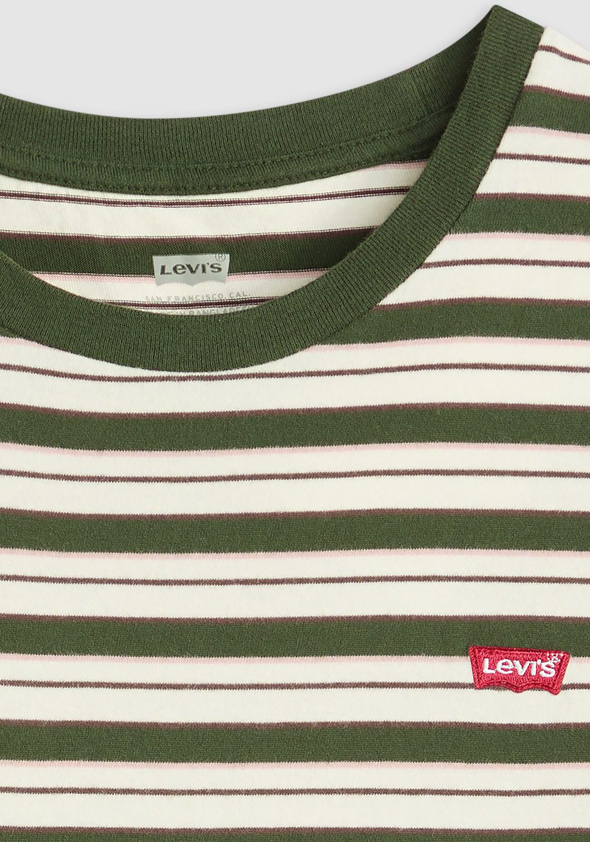 Levi's® T-shirt The Perfect Tee met klein logoborduursel