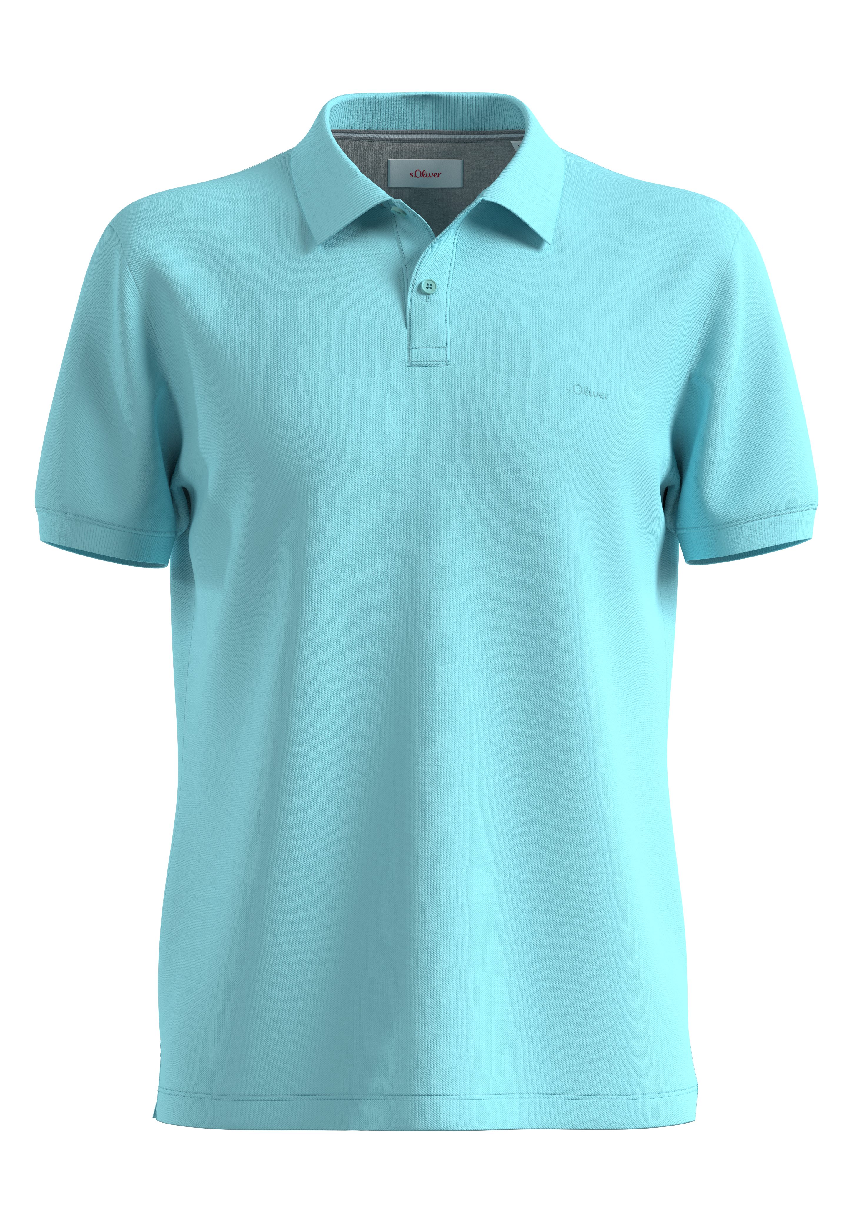 s.Oliver Poloshirt met geborduurd logo