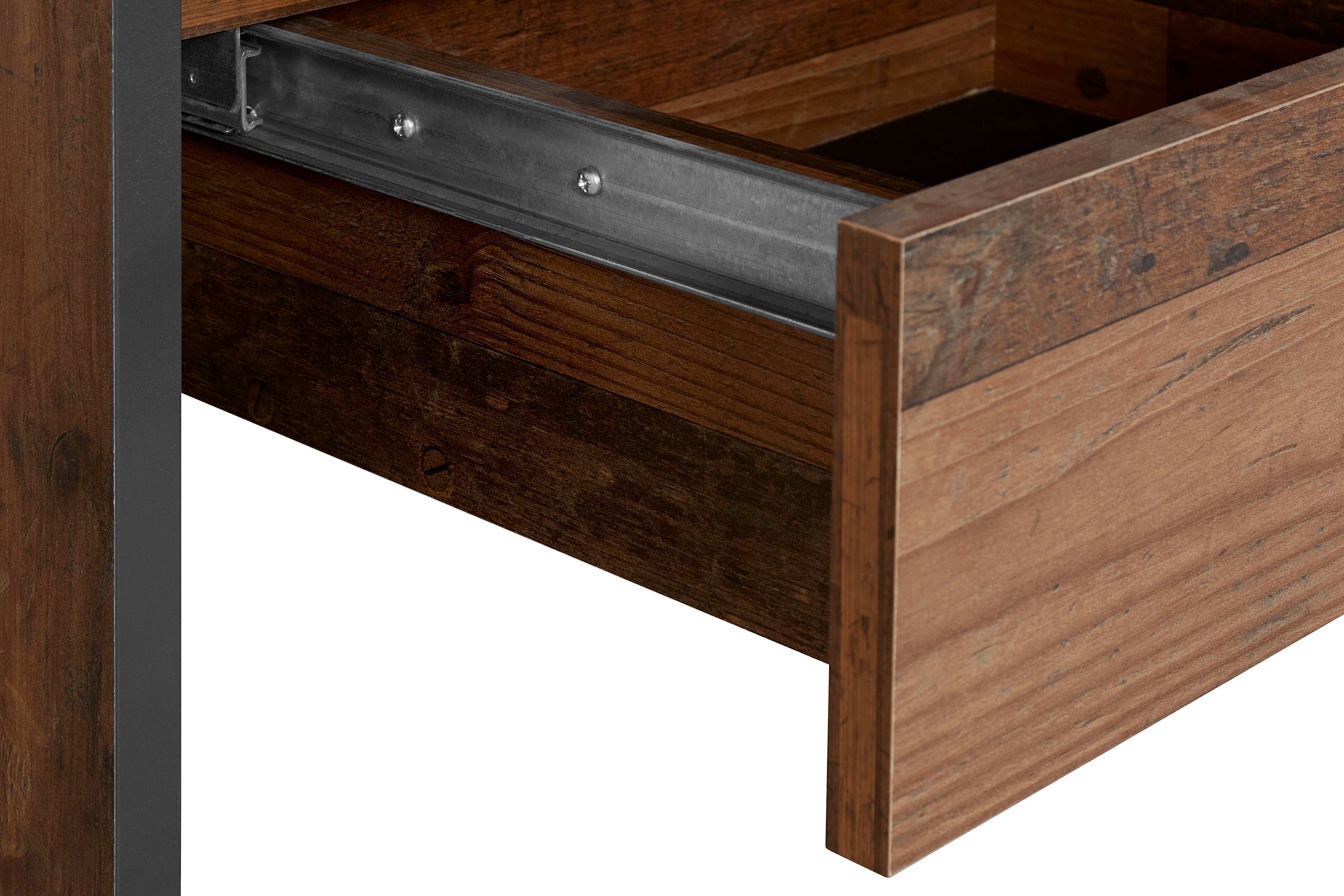 HELA Salontafel Noah uittrekbaar en in hoogte verstelbaar, met lade, vintage-look
