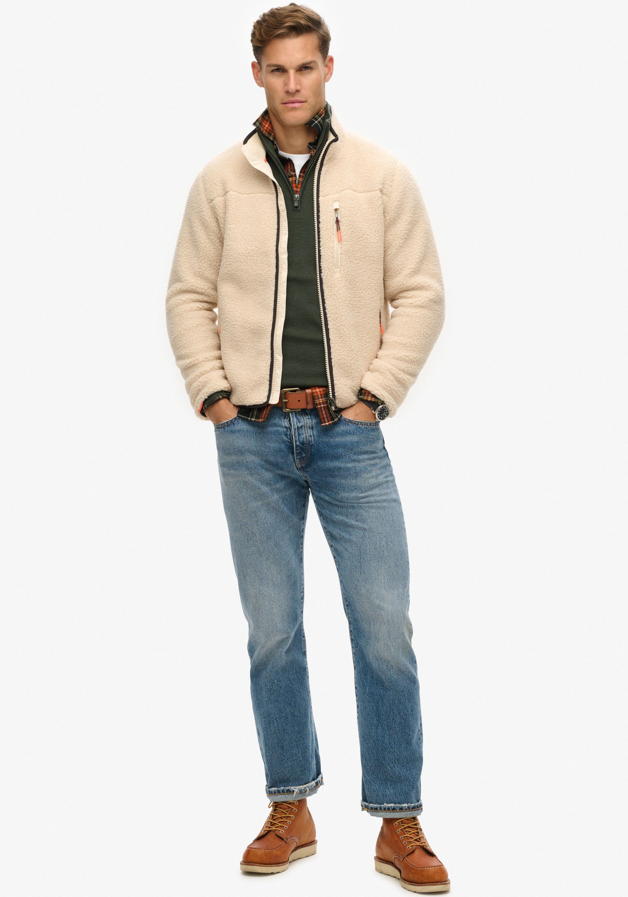 Superdry Fleecejack OUTDOOR FULL ZIP FLEECE