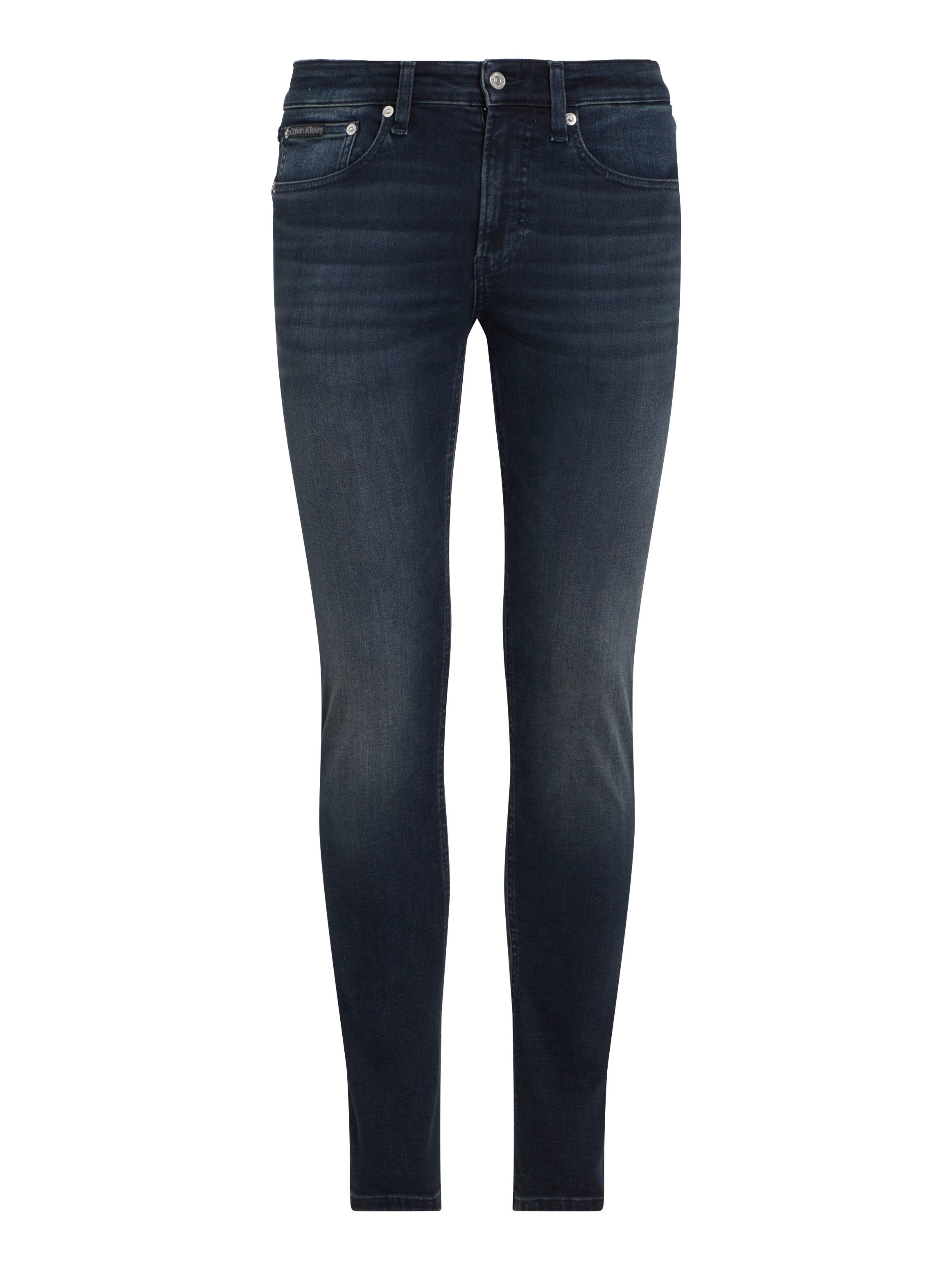 Calvin Klein Stretch jeans Skinny Muntzakje logo borduursel